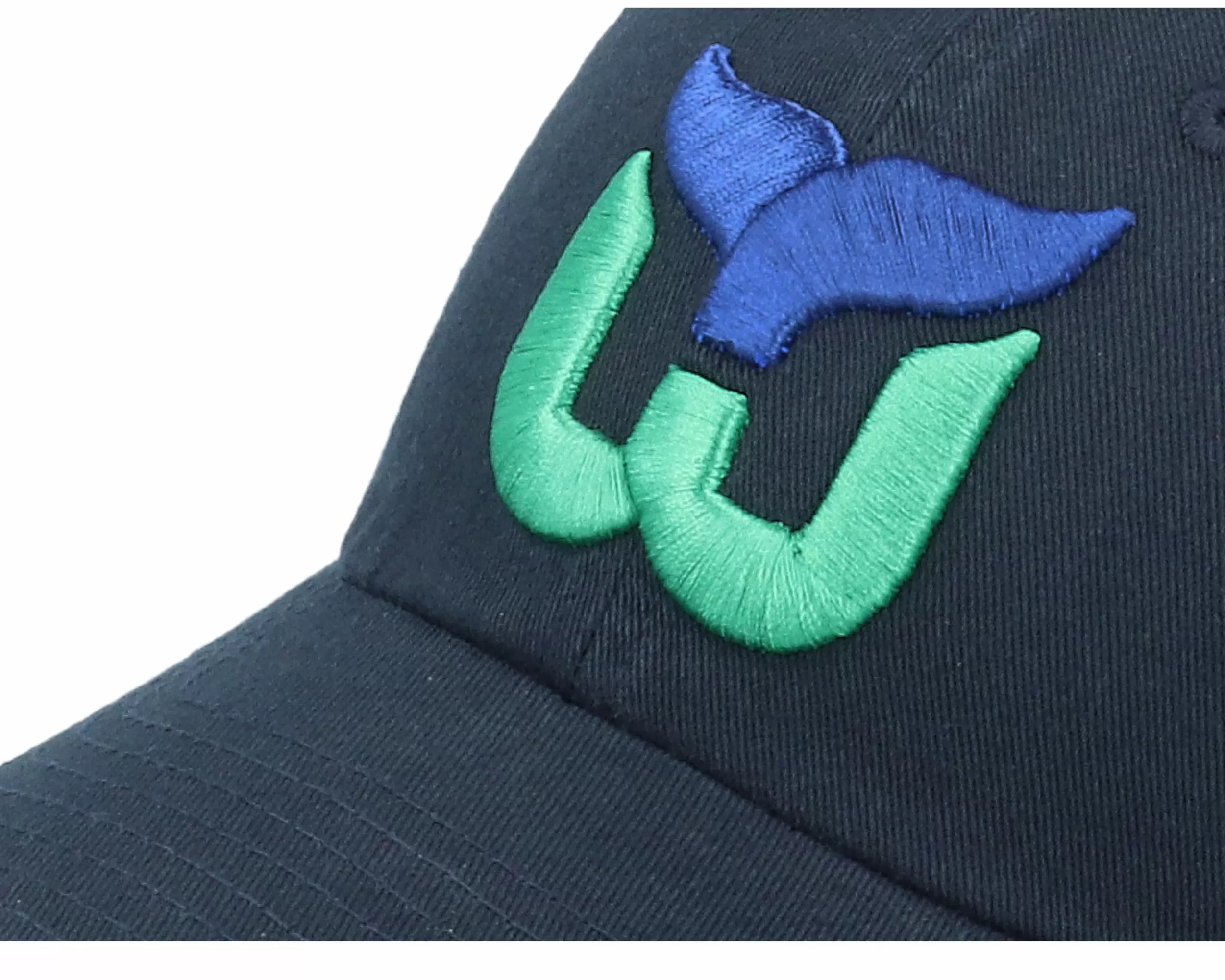 American Needle Hartford Whalers Blue Line Navy Dad Cap - -Unisex Dad Cap