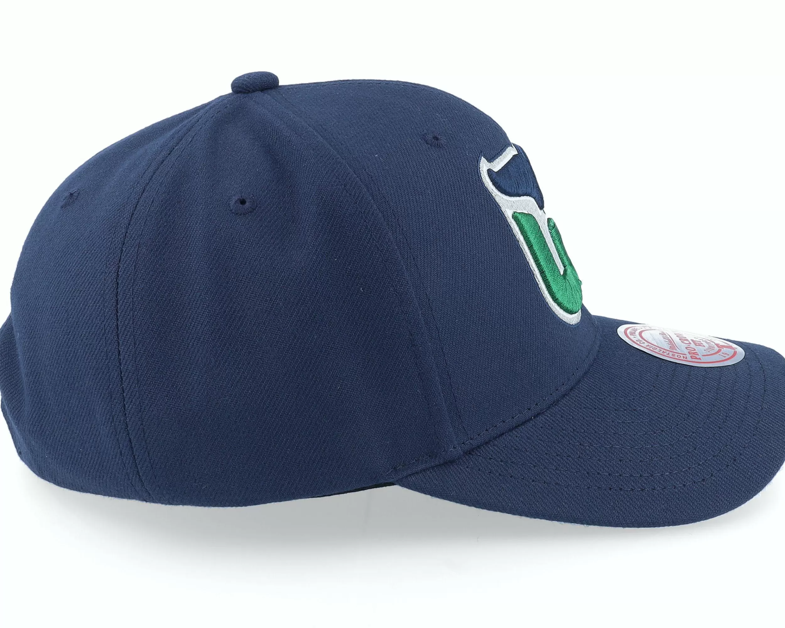 Mitchell & Ness Hartford Whalers Team Ground 2.0 Pro Blue Adjustable - -Unisex Adjustable
