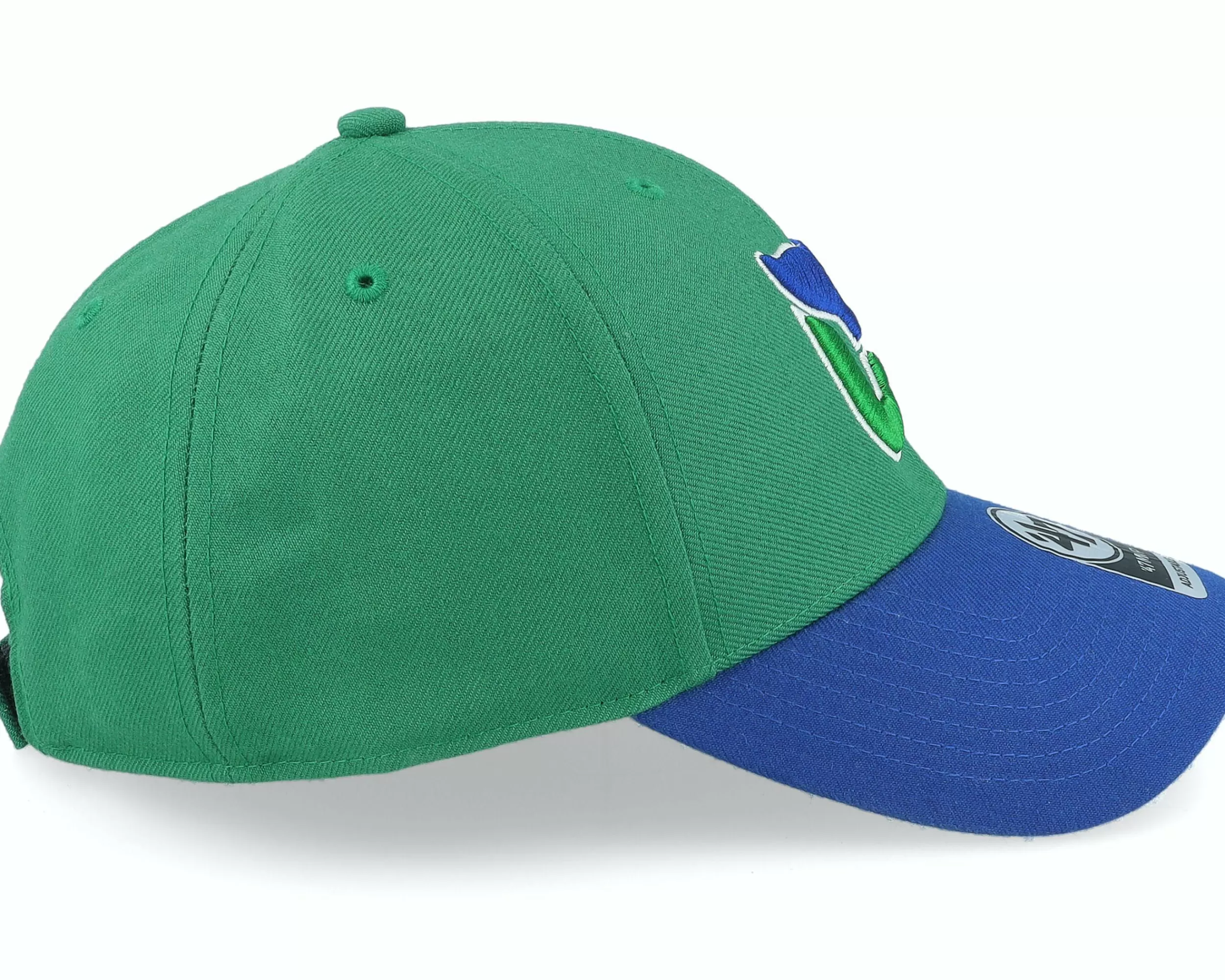 47 Brand Hartford Whalers Two Tone Mvp Green/Blue Adjustable - -Unisex Adjustable
