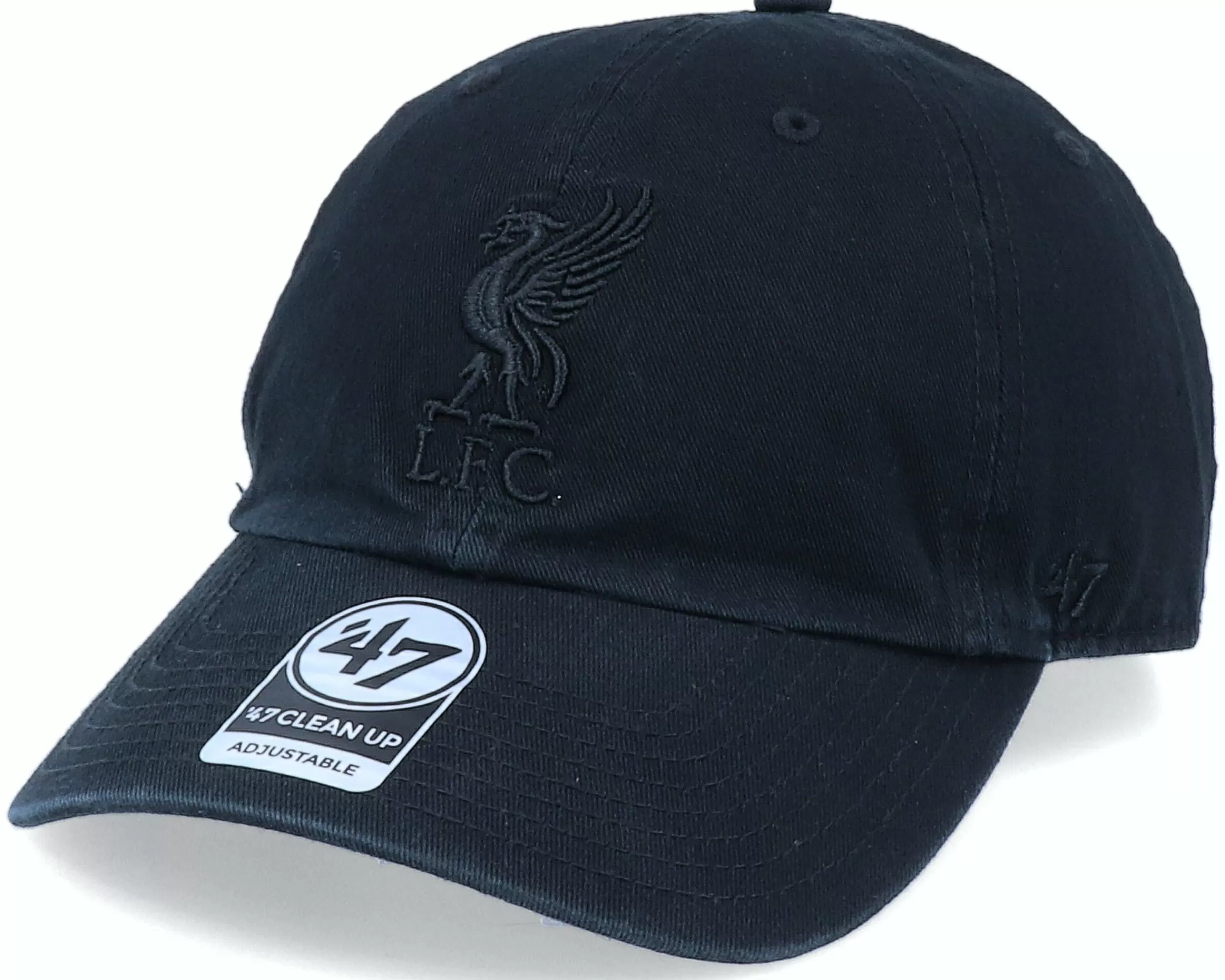 47 Brand Hatstore Exclusive Liverpool Fc Black/Black Dad Cap - -Unisex Dad Cap