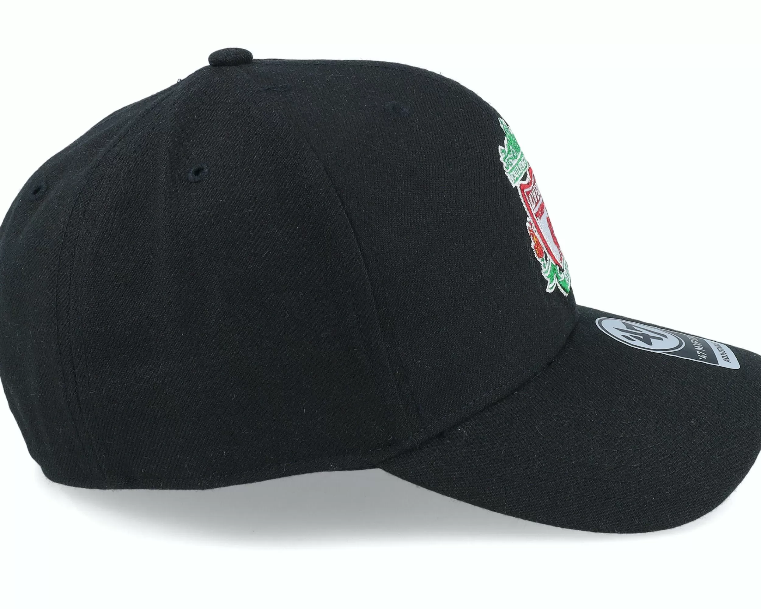 47 Brand Hatstore Exclusive Liverpool Fc Crest Black Dp Adjustable - -Unisex Adjustable
