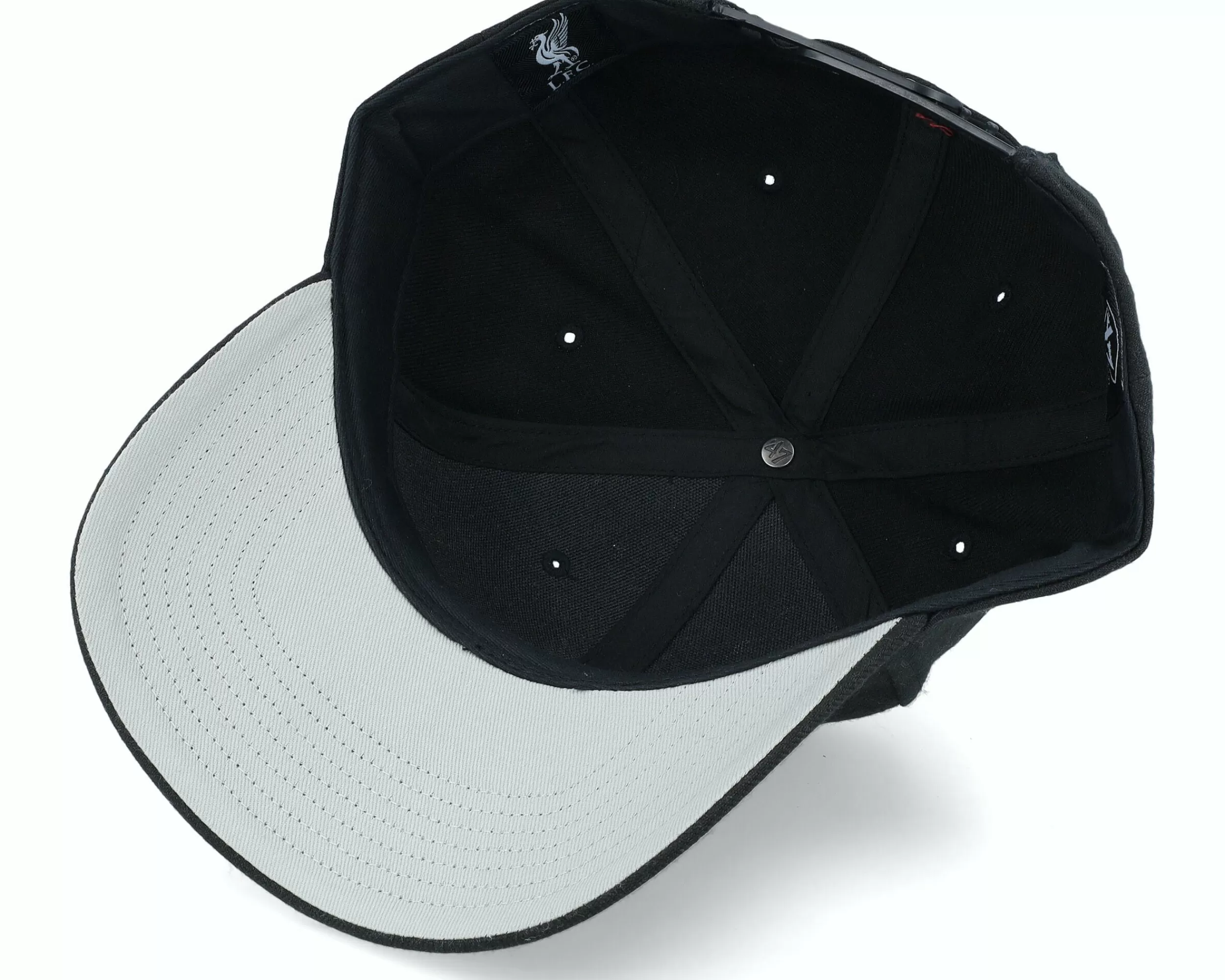 47 Brand Hatstore Exclusive Liverpool Fc Crest Black Dp Adjustable - -Unisex Adjustable