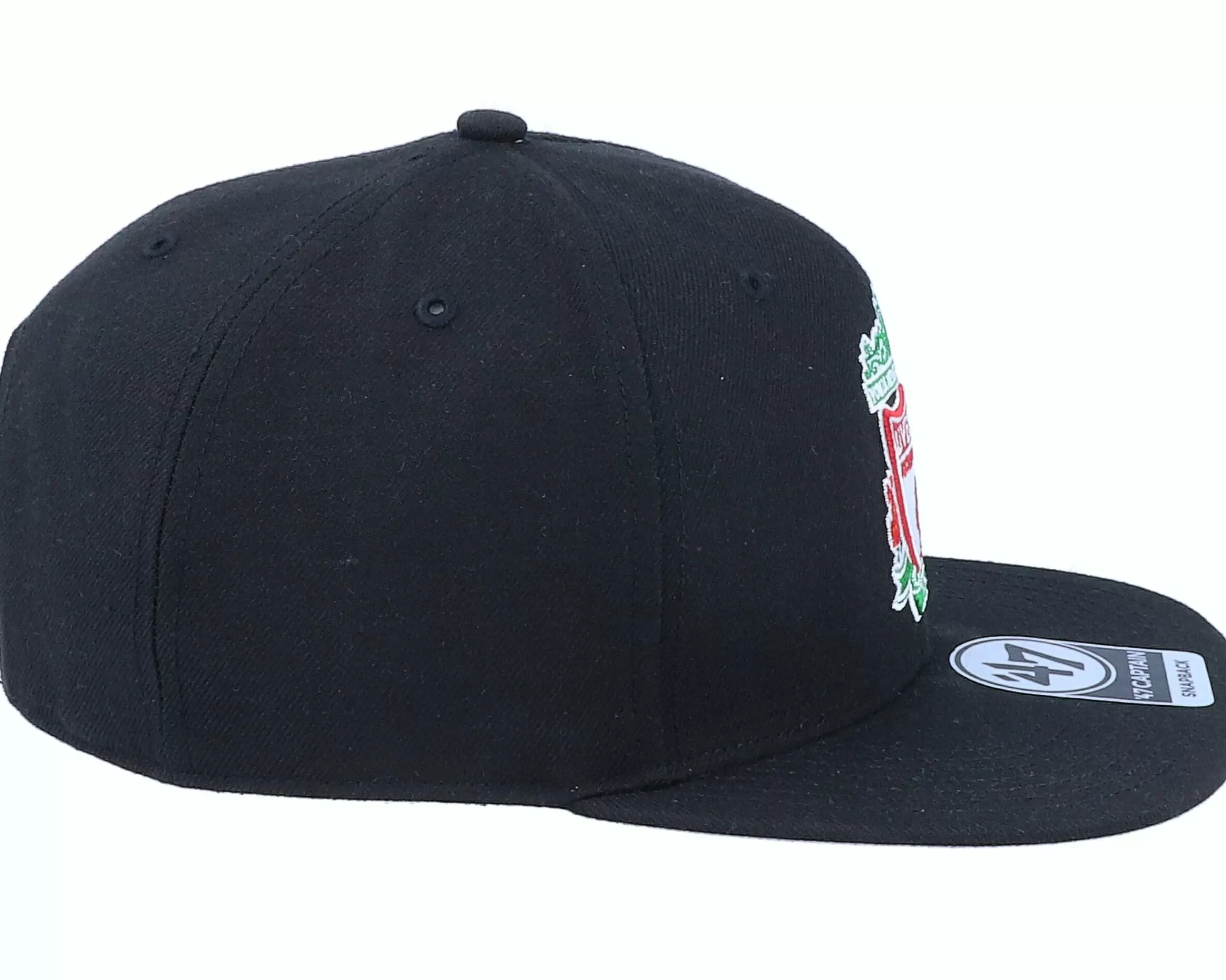 47 Brand Hatstore Exclusive Liverpool Fc Crest Black Snapback - -Unisex Snapback