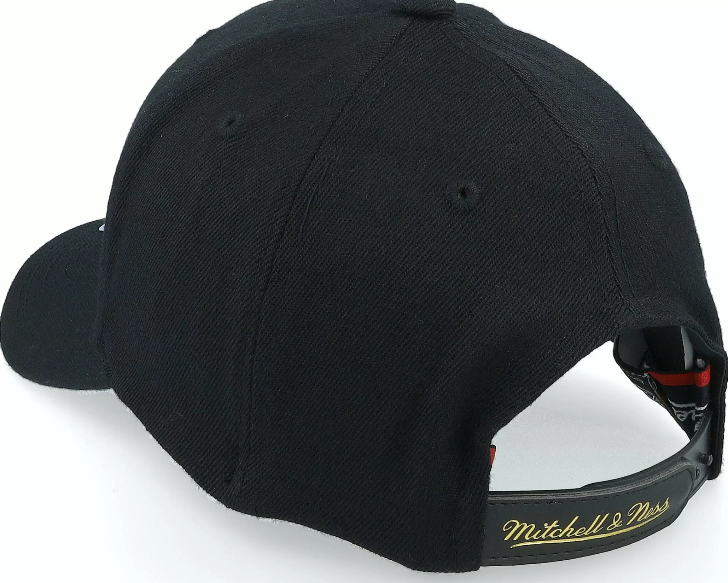 Mitchell & Ness Hatstore Exclusive X Anaheim Ducks Luxe Logo Nhl Black Adjustable - -Unisex Adjustable