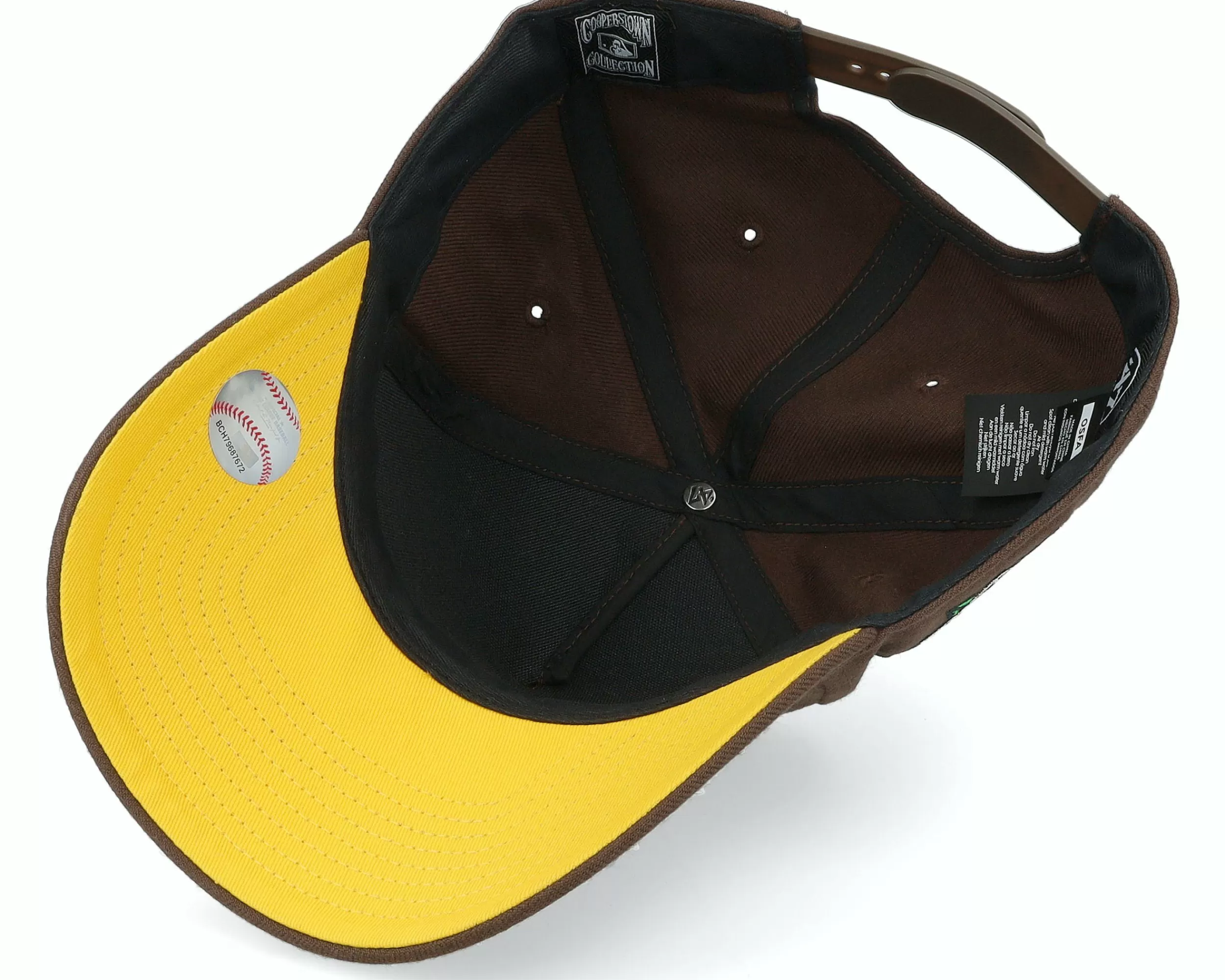 47 Brand Hatstore Exclusive X Baltimore Orioles Brown A-Frame Adjustable - -Unisex Adjustable