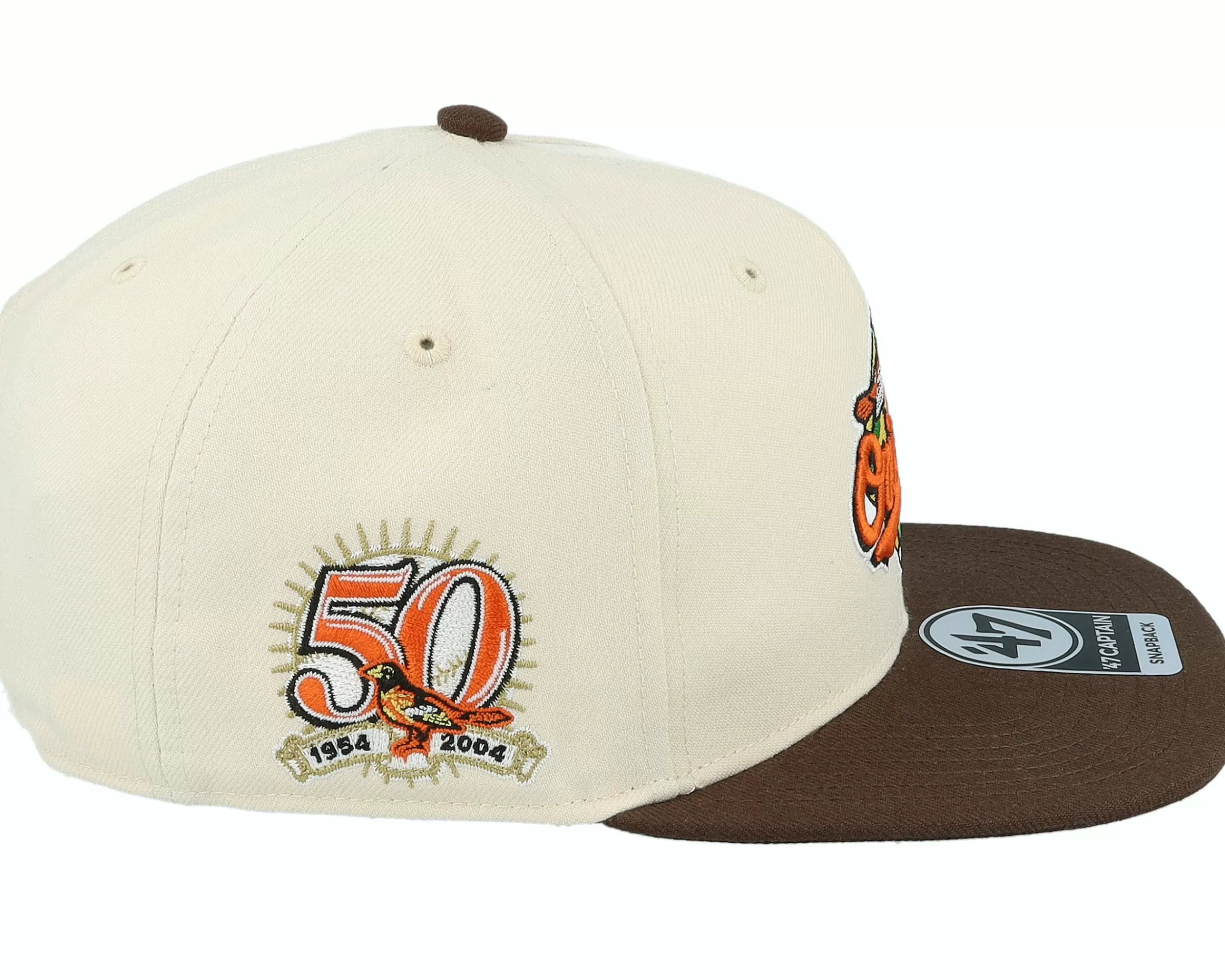 47 Brand Hatstore Exclusive X Baltimore Orioles Dual Natural/Brown Snapback - -Unisex Snapback