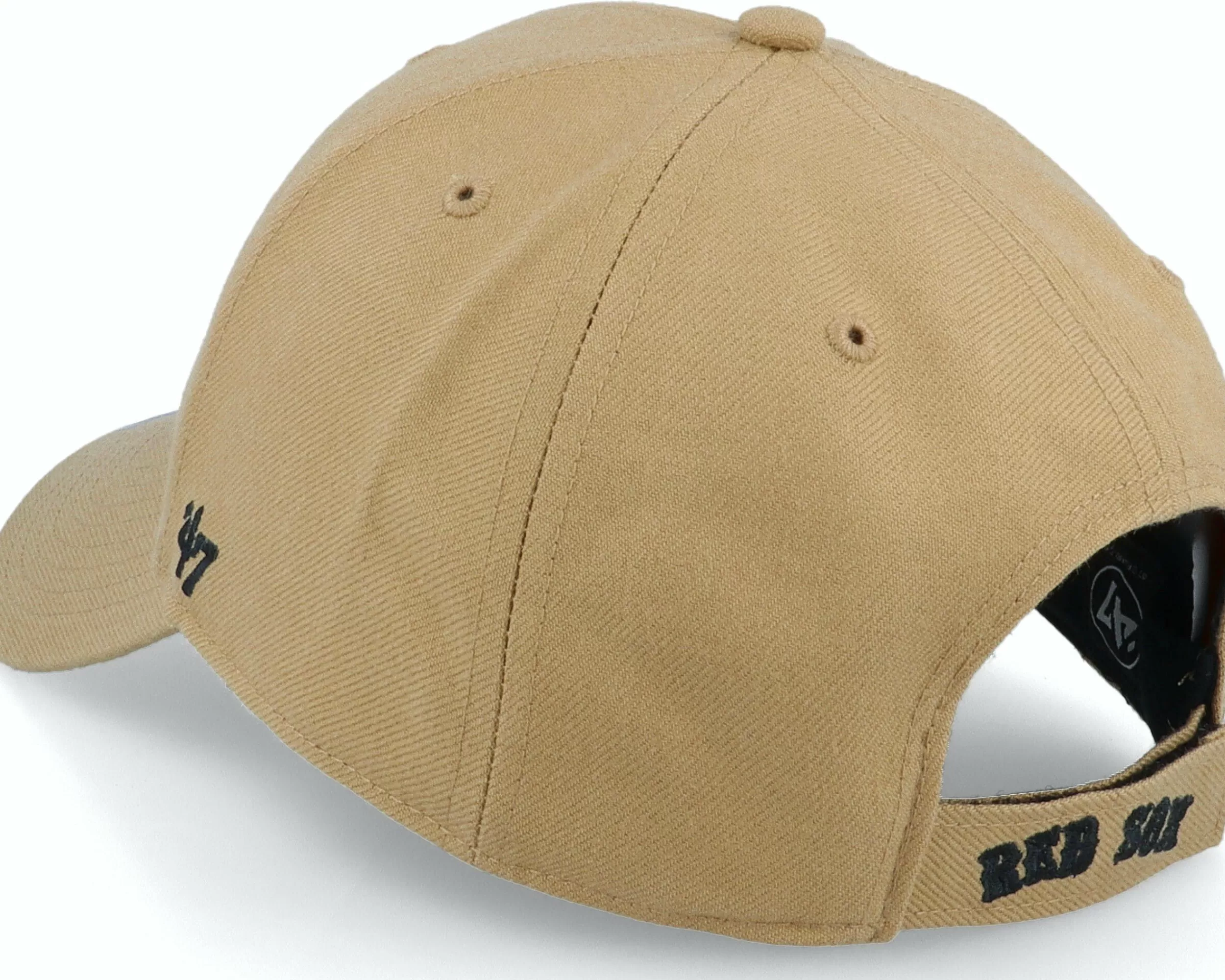 47 Brand Hatstore Exclusive X Boston Red Sox Woolish Khaki Adjustable - -Unisex Adjustable