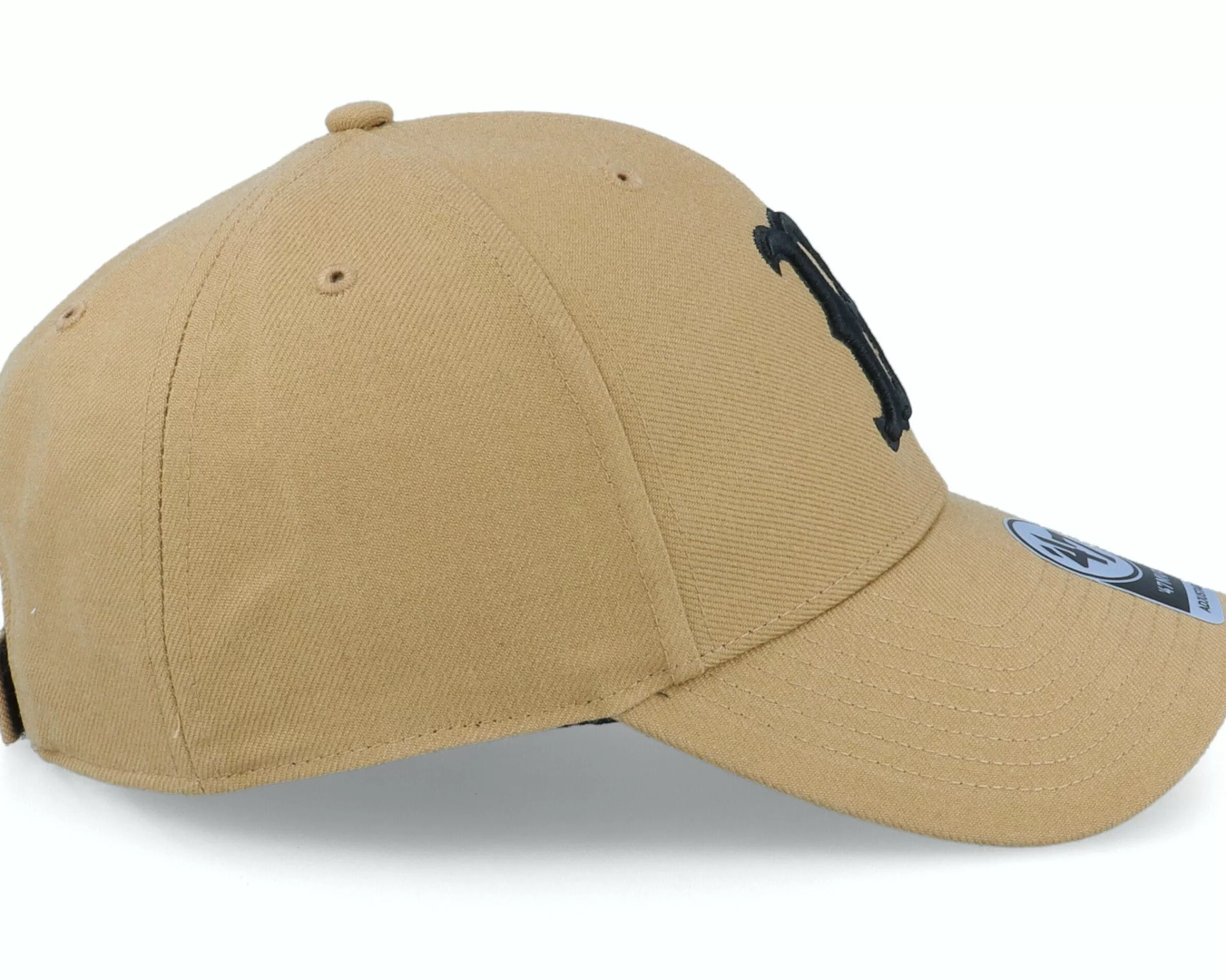47 Brand Hatstore Exclusive X Boston Red Sox Woolish Khaki Adjustable - -Unisex Adjustable