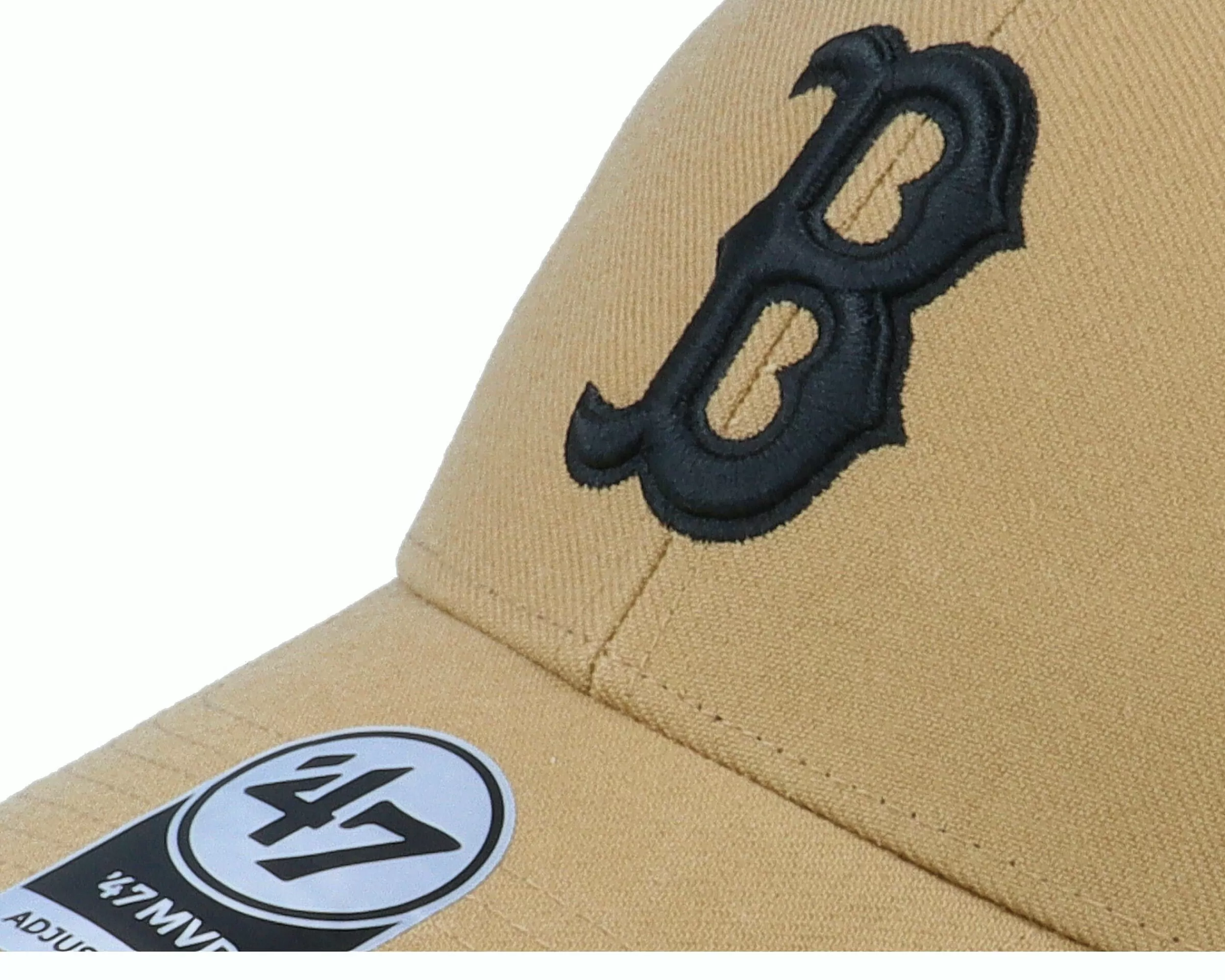 47 Brand Hatstore Exclusive X Boston Red Sox Woolish Khaki Adjustable - -Unisex Adjustable