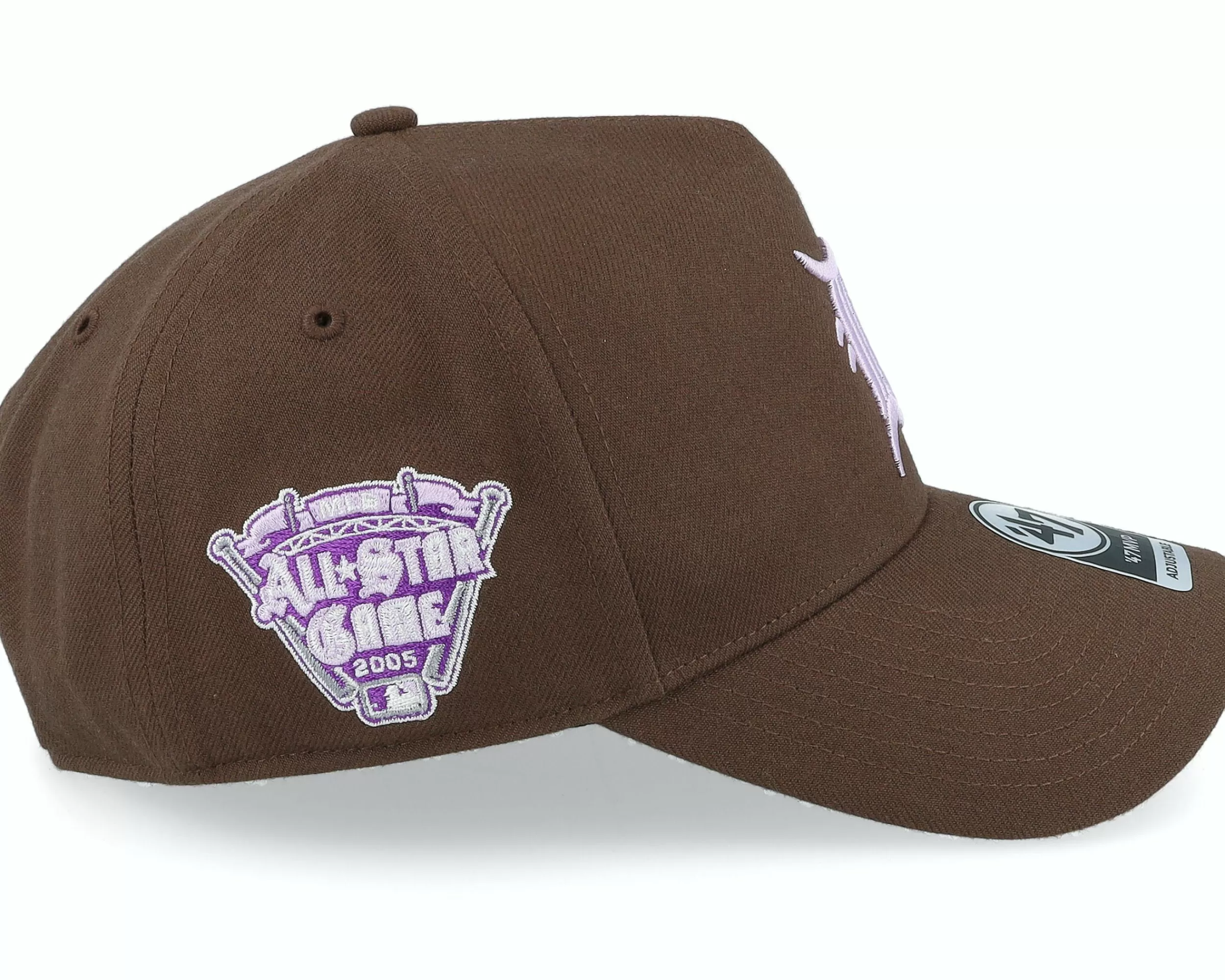 47 Brand Hatstore Exclusive X Detroit Tigers Asg Brown Sure Shot Mvp Brown A-Frame Adjustable - -Unisex Adjustable