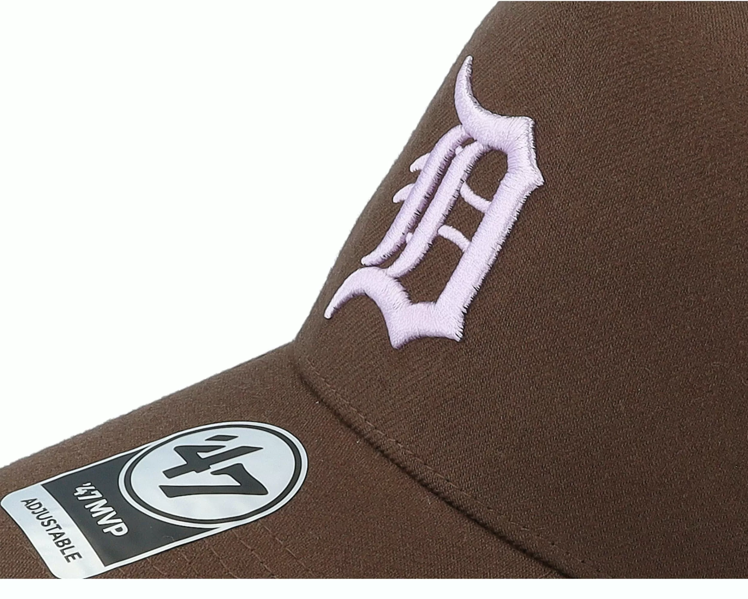 47 Brand Hatstore Exclusive X Detroit Tigers Asg Brown Sure Shot Mvp Brown A-Frame Adjustable - -Unisex Adjustable