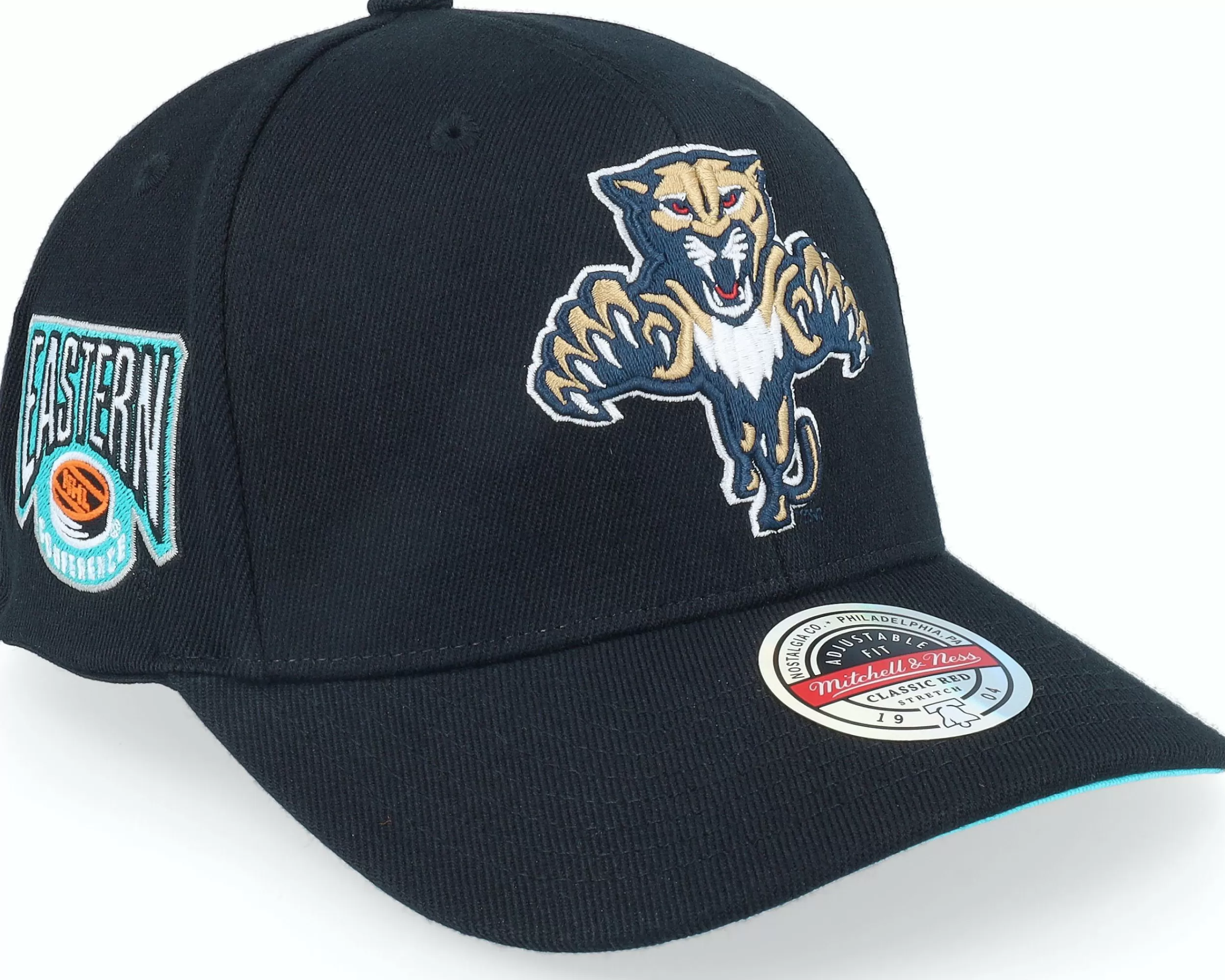 Mitchell & Ness Hatstore Exclusive X Florida Panthers Nhl Conference Patch Black Adjustable - -Unisex Adjustable