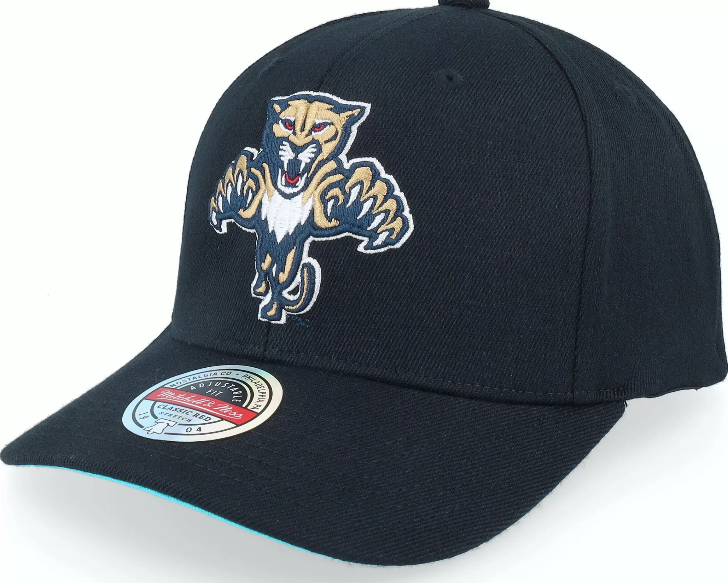 Mitchell & Ness Hatstore Exclusive X Florida Panthers Nhl Conference Patch Black Adjustable - -Unisex Adjustable