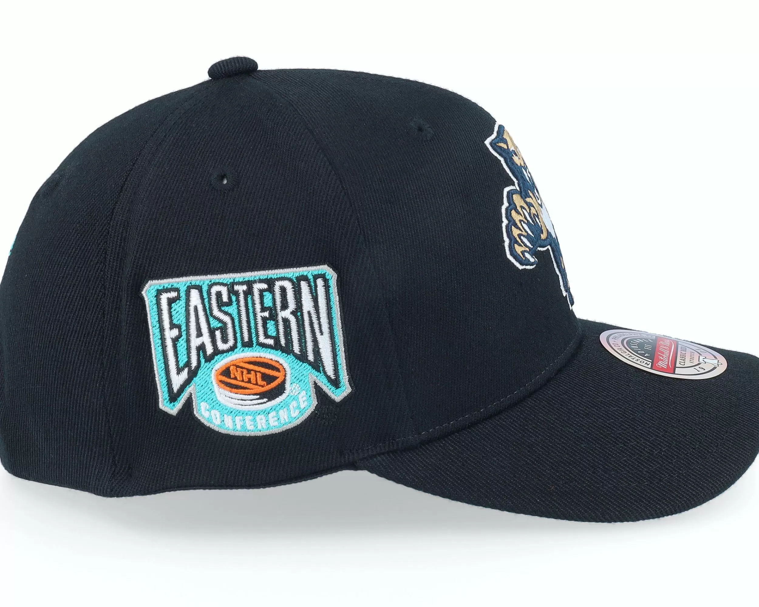 Mitchell & Ness Hatstore Exclusive X Florida Panthers Nhl Conference Patch Black Adjustable - -Unisex Adjustable