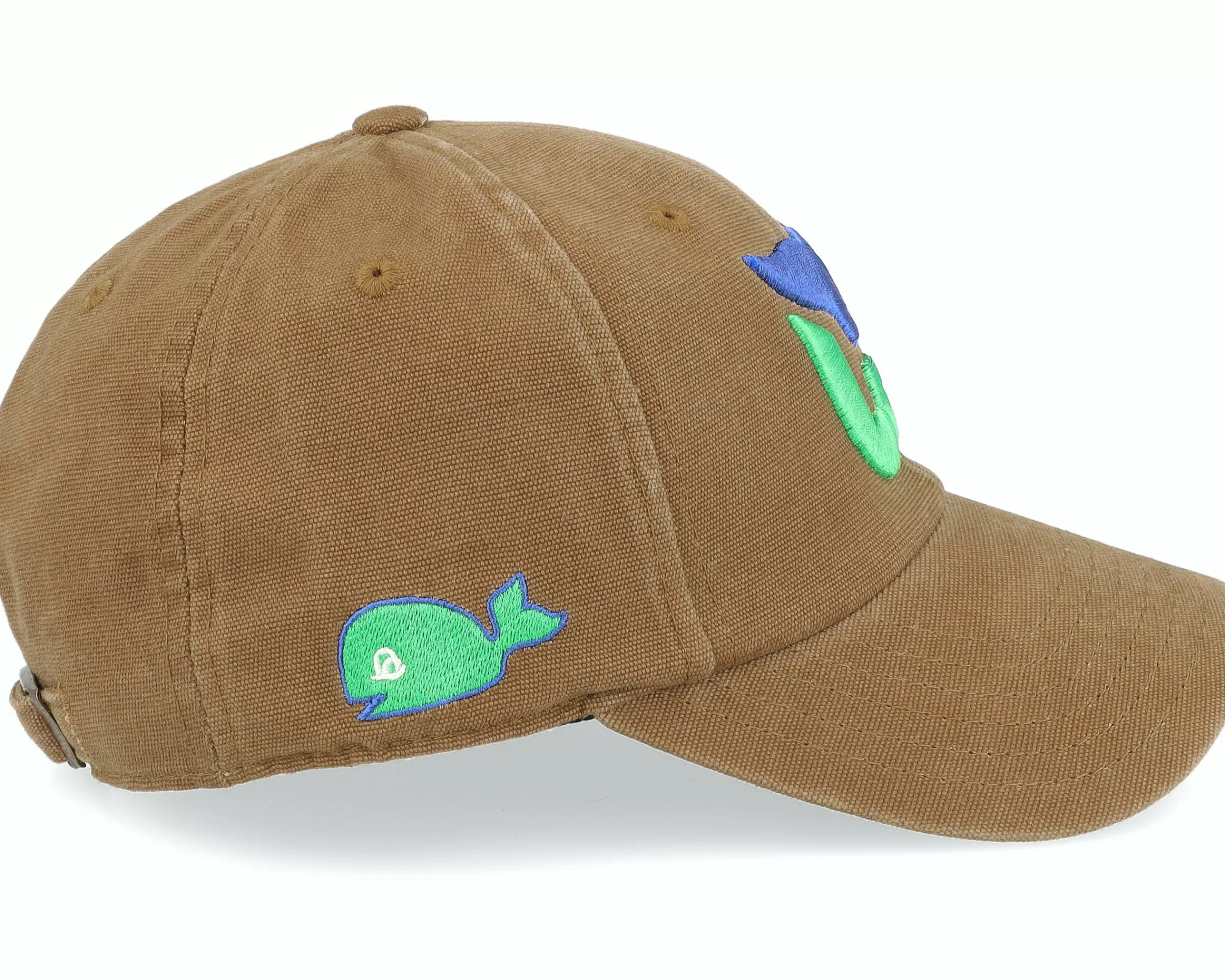 American Needle Hatstore Exclusive X Hartford Whalers Jasper Camel Dad Cap - -Unisex Dad Cap