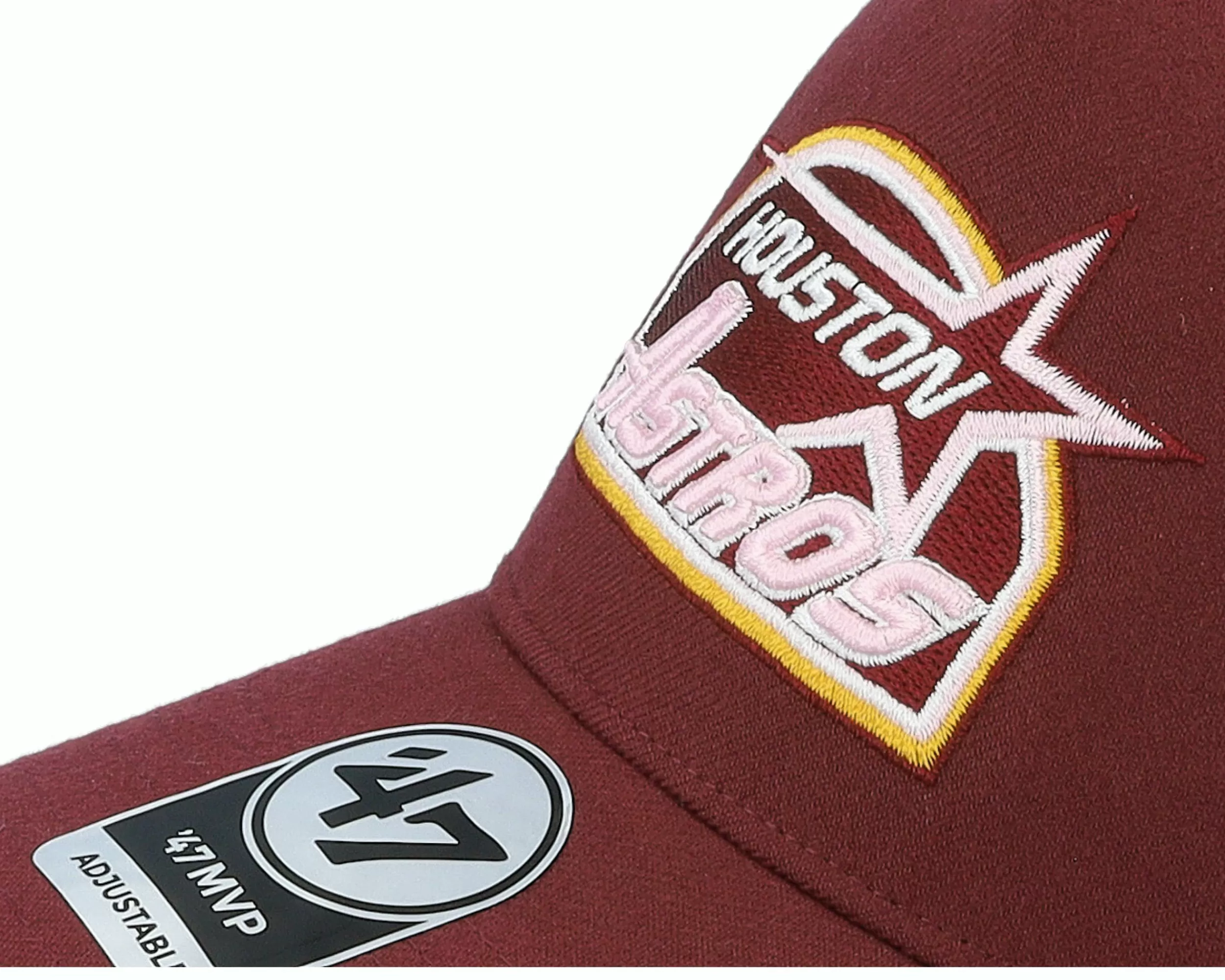 47 Brand Hatstore Exclusive X Houston Astros Dark Maroon A-Frame Adjustable - -Unisex Adjustable