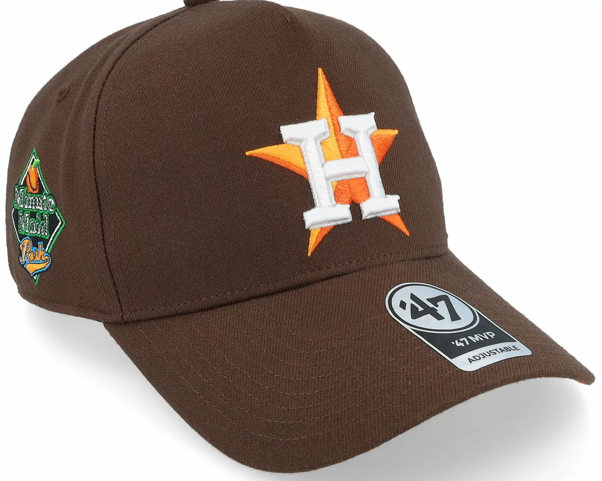 47 Brand Hatstore Exclusive X Houston Astros Mvp Dt Brown A-Frame Adjustable - -Unisex Adjustable