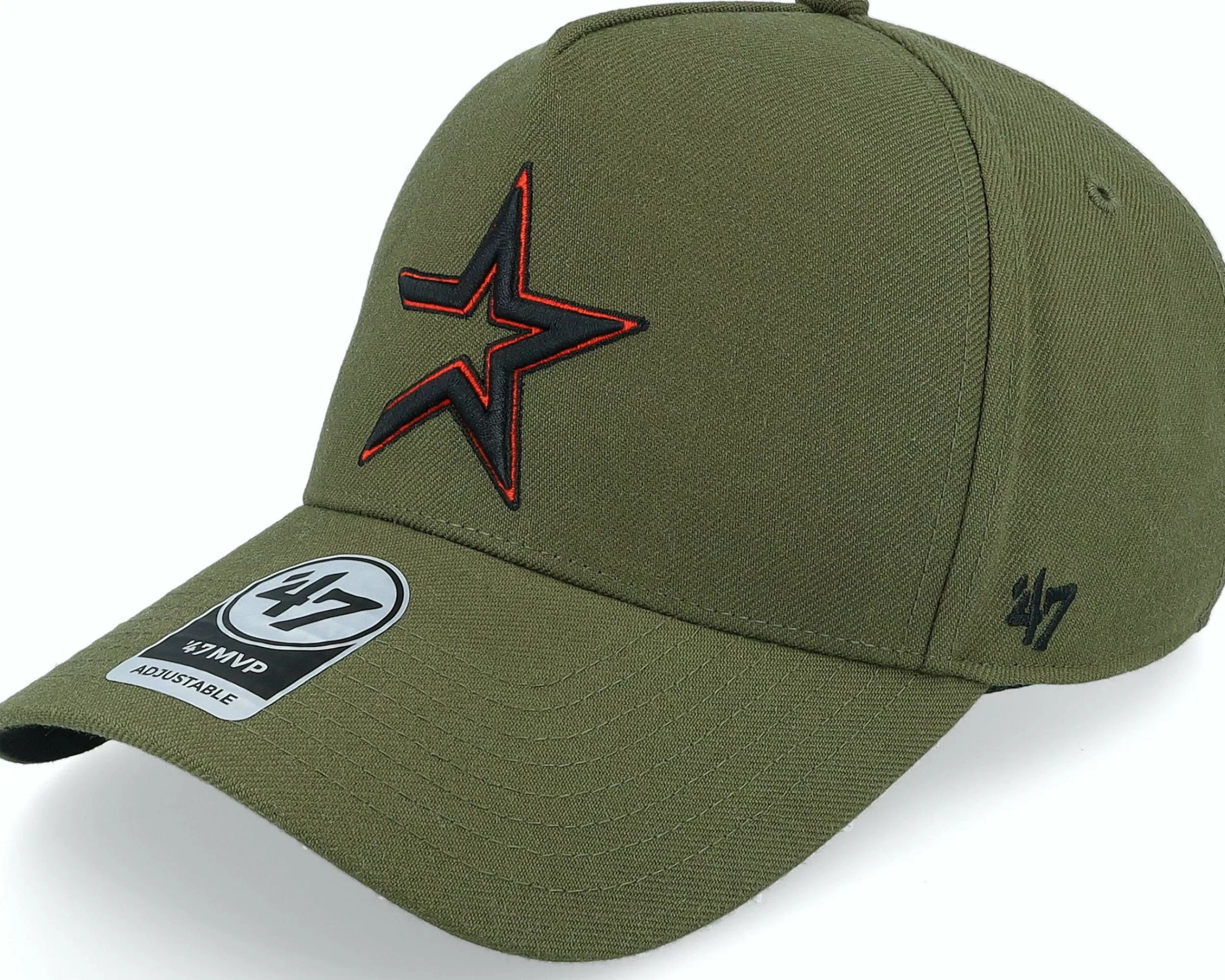 47 Brand Hatstore Exclusive X Houston Astros Sandalwood A-Frame Adjustable - -Unisex Adjustable