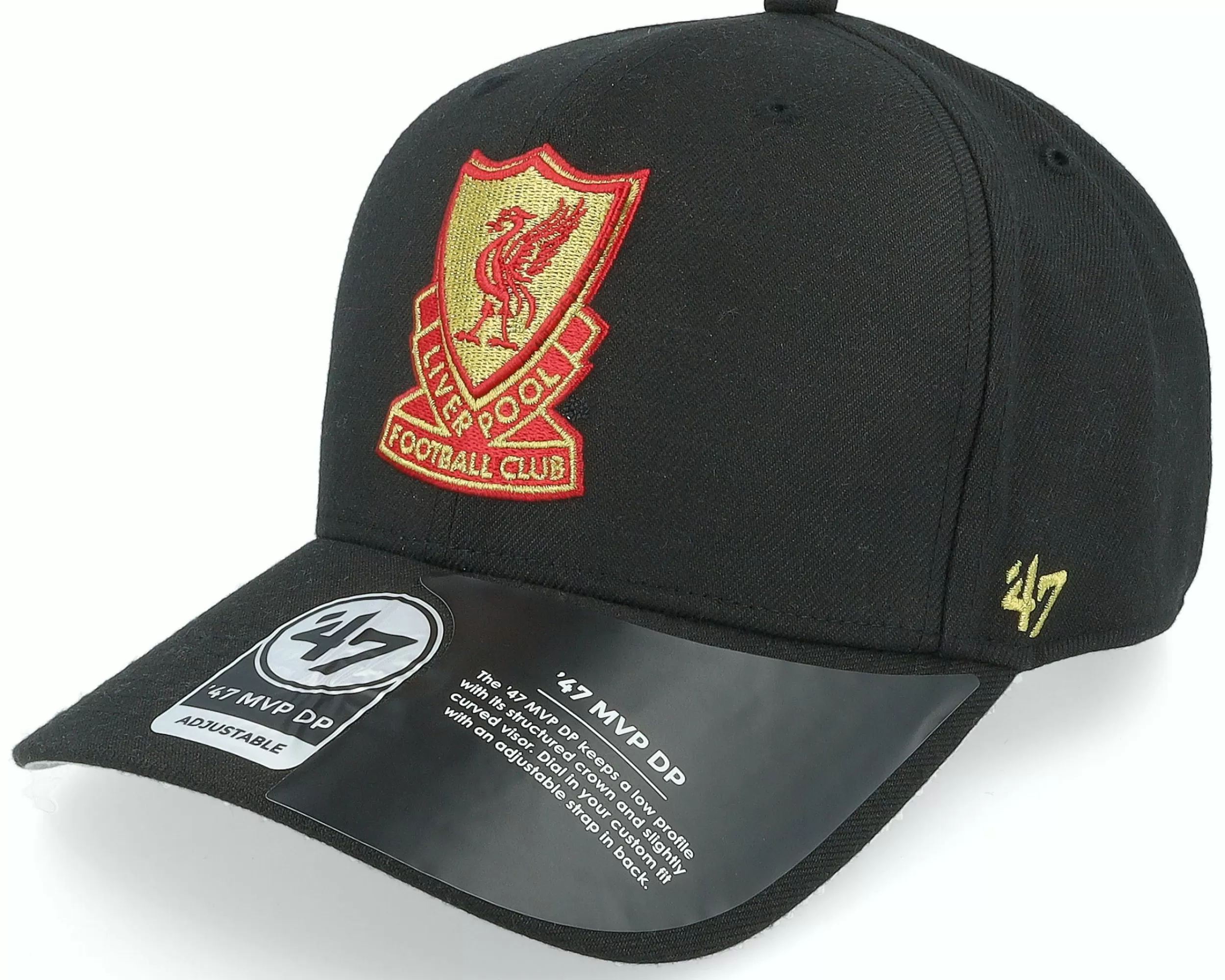 47 Brand Hatstore Exclusive X Liverpool Mvp Dp Cold Zone Black Adjustable - -Unisex Adjustable