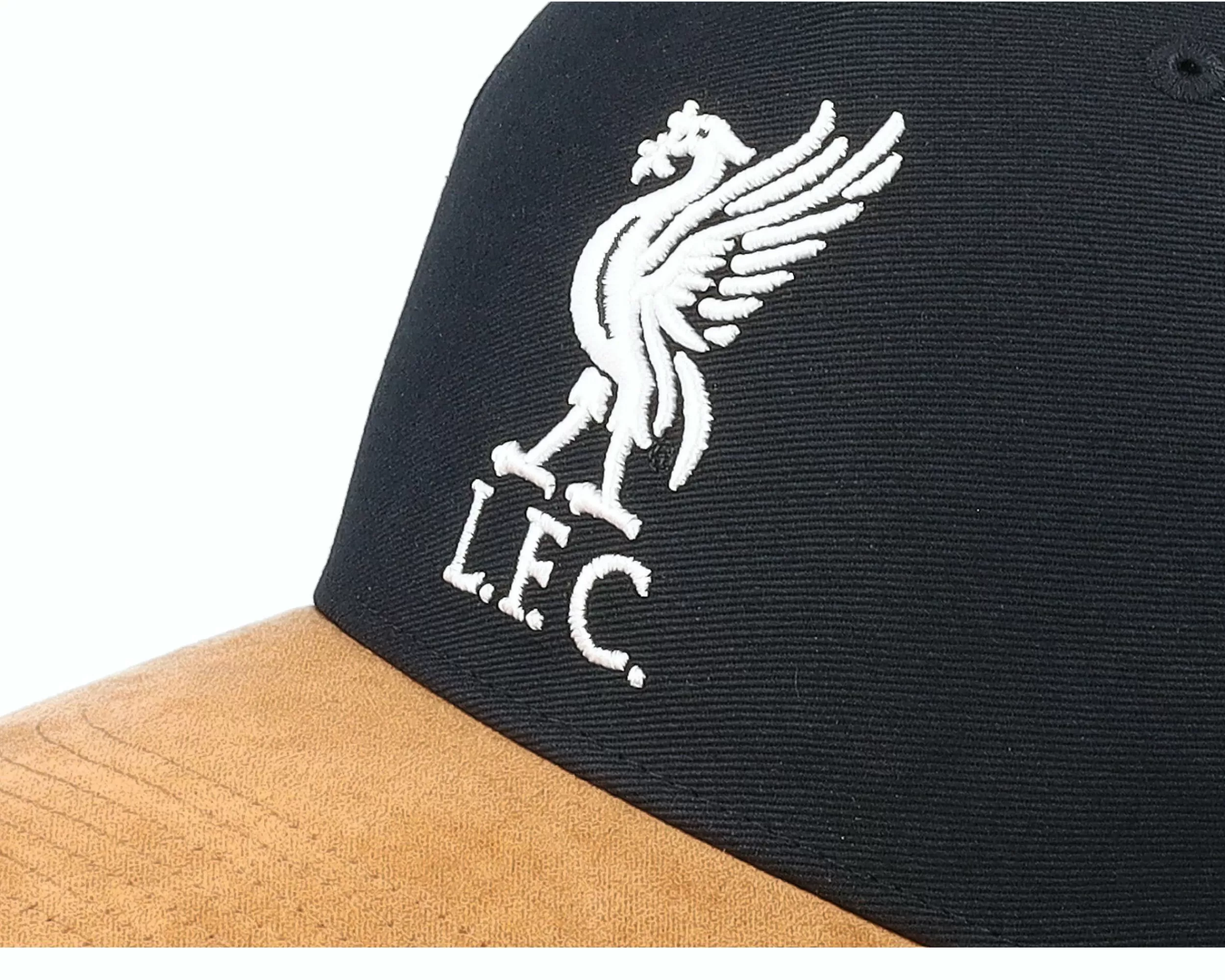 47 Brand Hatstore Exclusive X Liverpool Mvp Dv Ultrasuede Visor Black Adjustable - -Unisex Adjustable