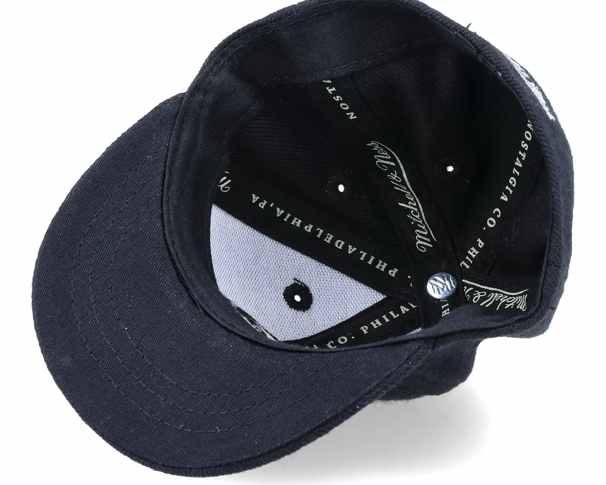 Mitchell & Ness Hatstore Exclusive X Logo Hatstore Souvenir Mini Cap Black Fitted - -Unisex Fitted