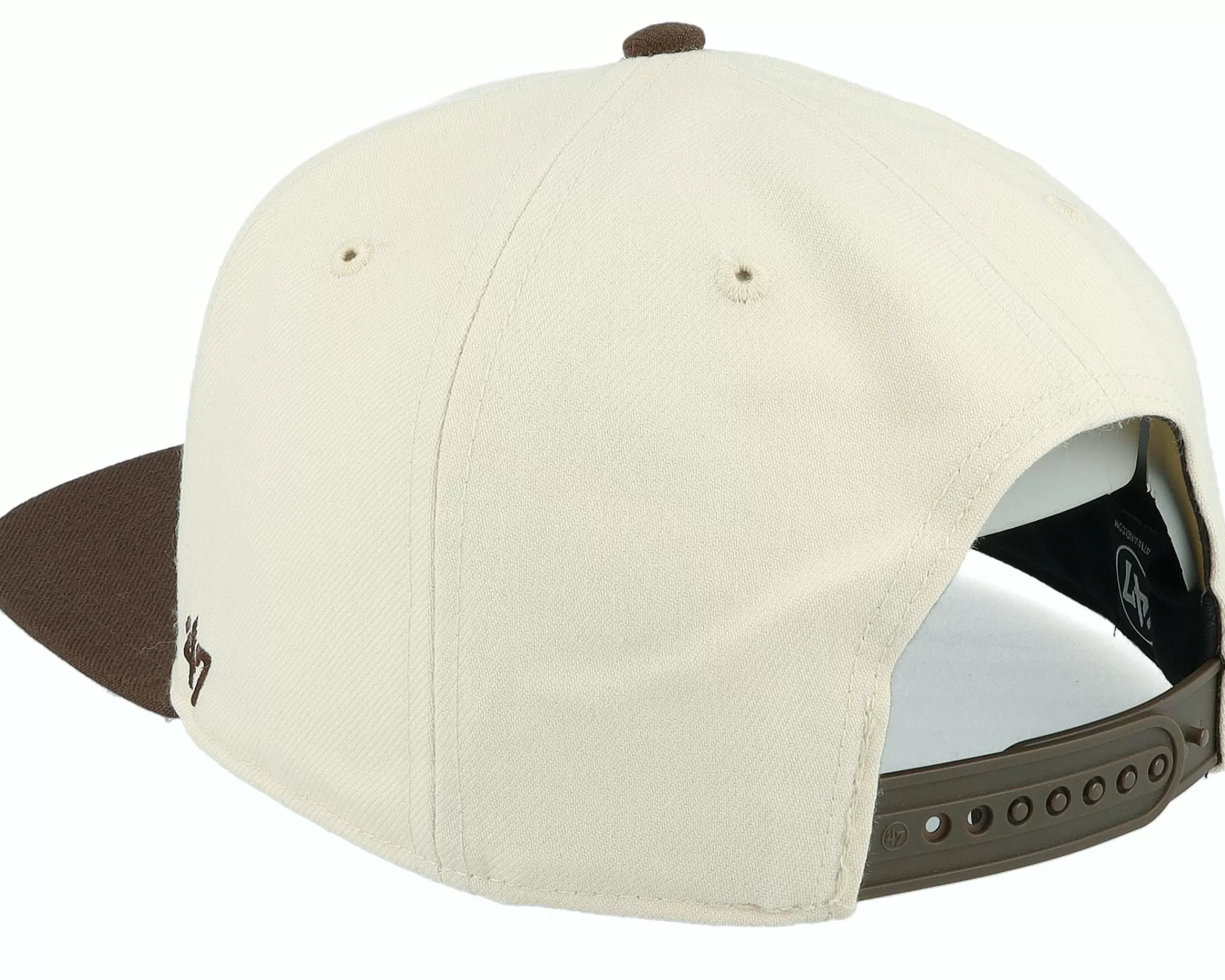 47 Brand Hatstore Exclusive X Miami Marlins Dual Natural/Brown Snapback - -Unisex Snapback