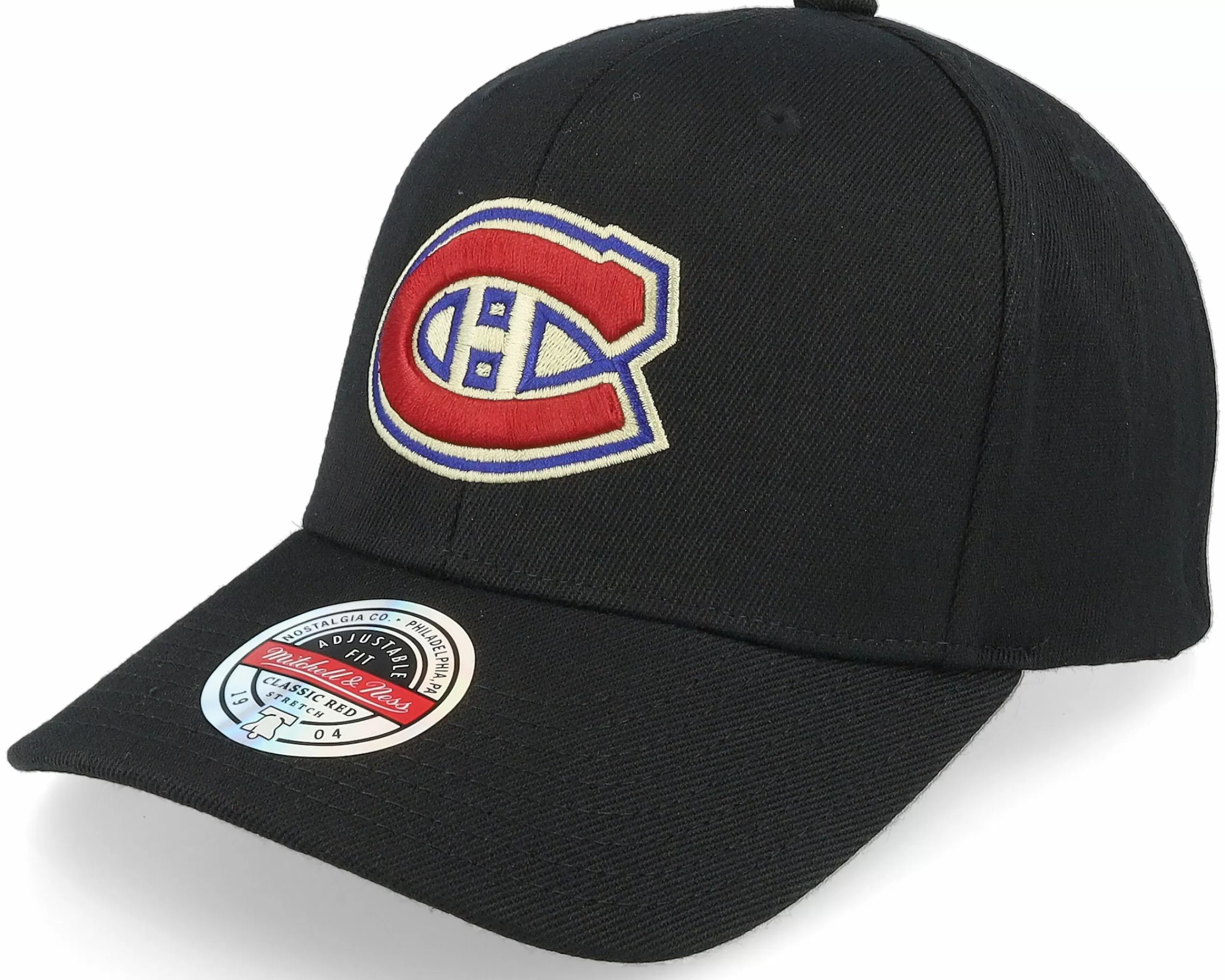 Mitchell & Ness Hatstore Exclusive X Montreal Canadiens Hockey Night In Canada Black Adjustable - -Unisex Adjustable