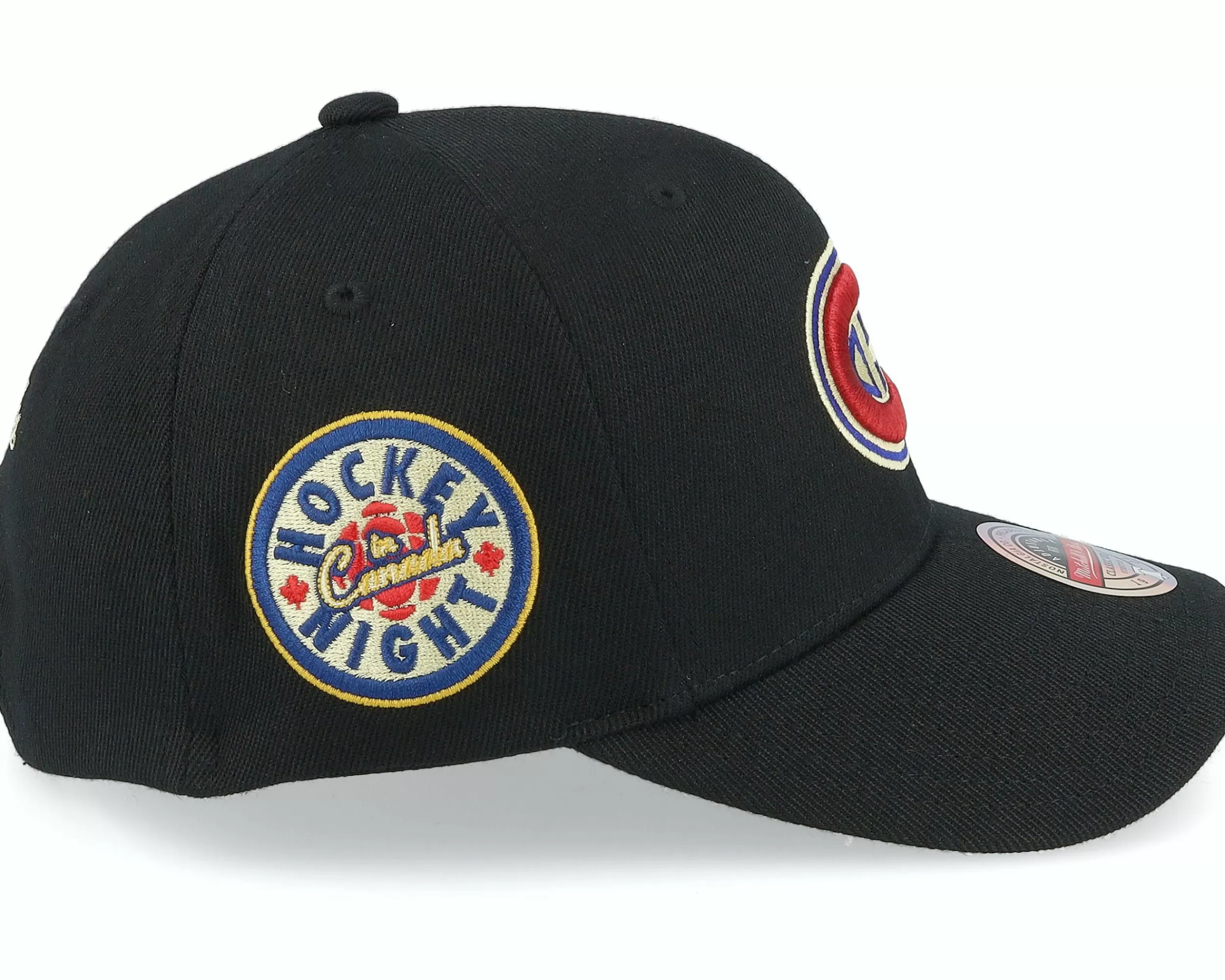 Mitchell & Ness Hatstore Exclusive X Montreal Canadiens Hockey Night In Canada Black Adjustable - -Unisex Adjustable