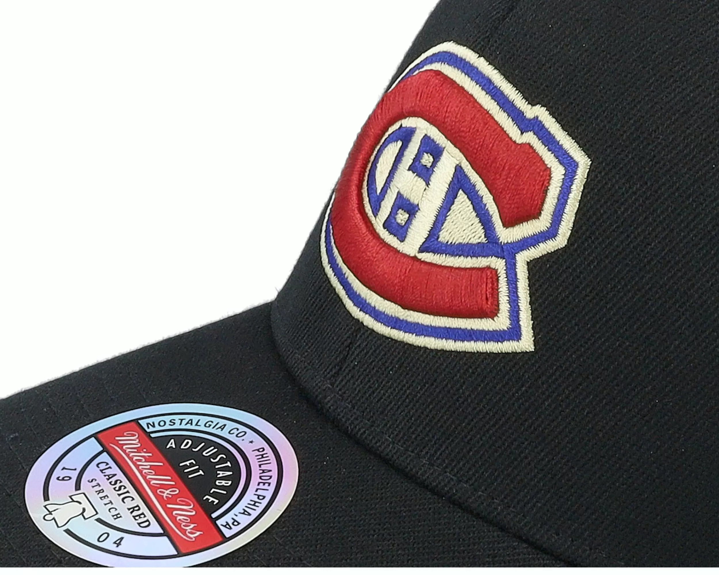 Mitchell & Ness Hatstore Exclusive X Montreal Canadiens Hockey Night In Canada Black Adjustable - -Unisex Adjustable