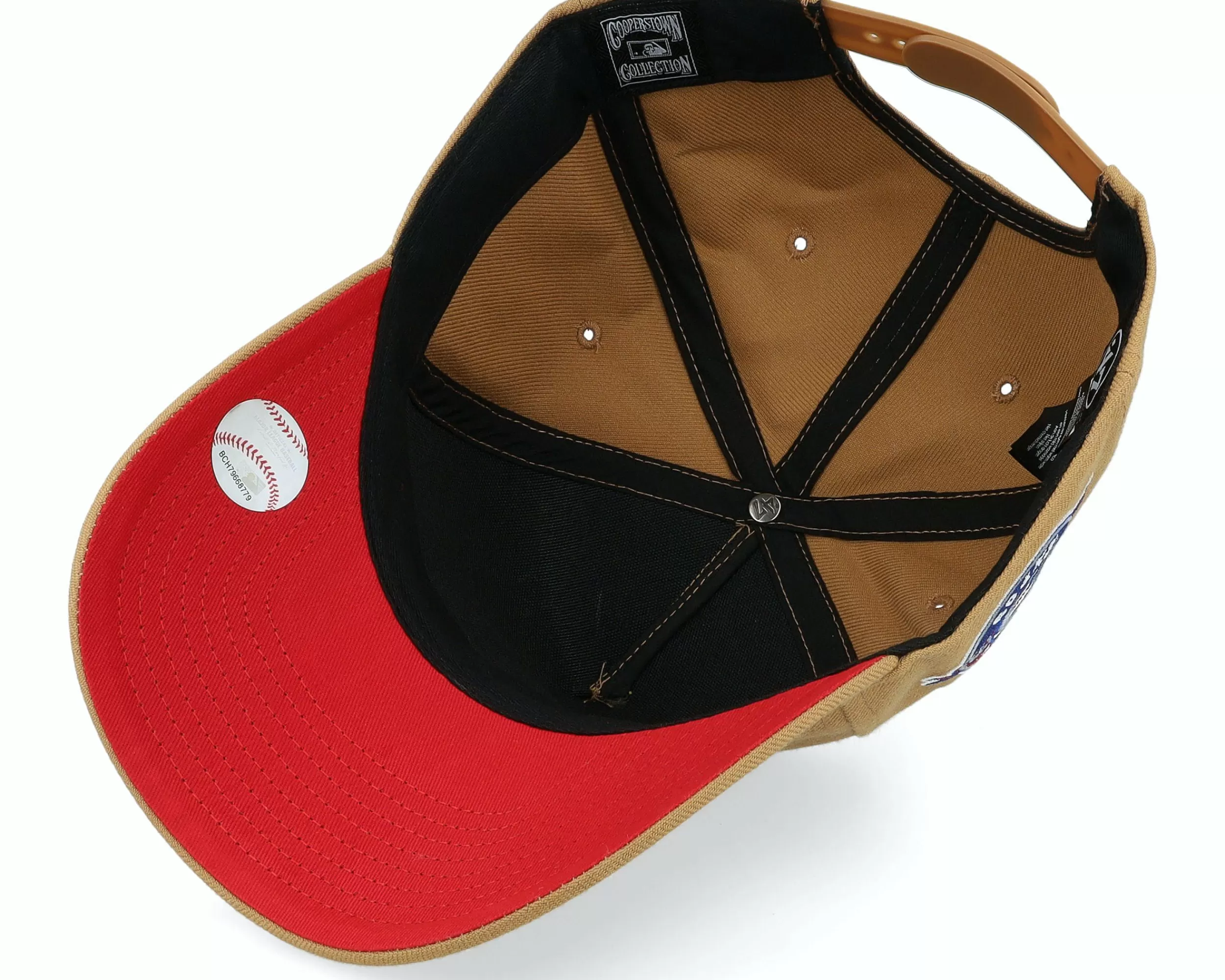 47 Brand Hatstore Exclusive X Montreal Expos Camel A-Frame Adjustable - -Unisex Adjustable