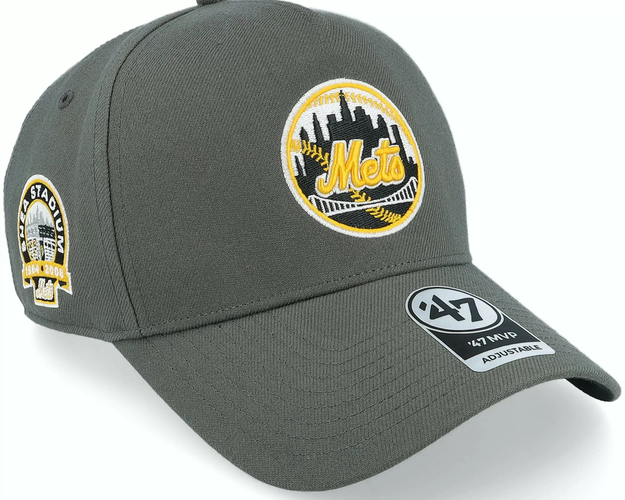 47 Brand Hatstore Exclusive X New York Mets Charcoal A-Frame Adjustable - -Unisex Adjustable