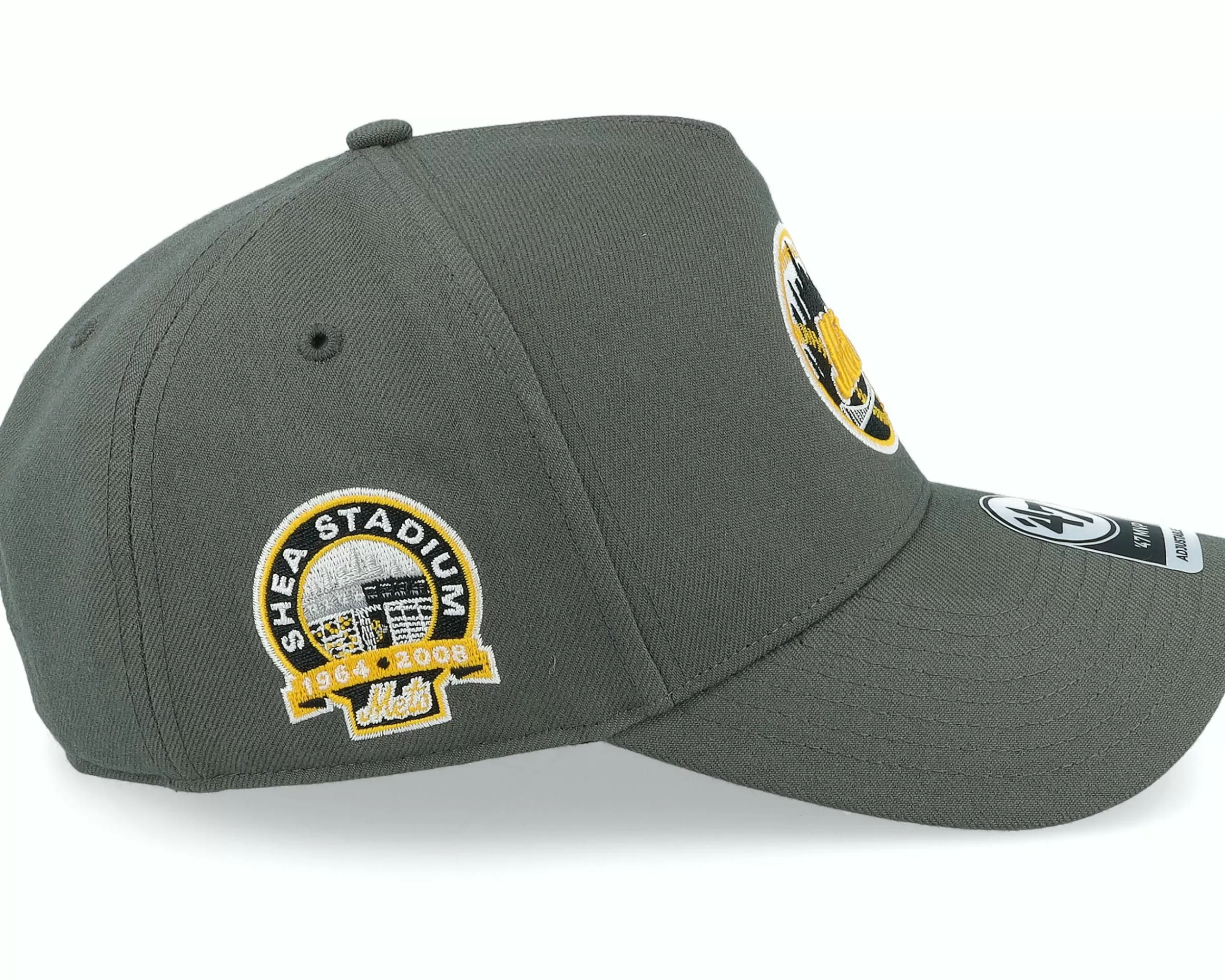 47 Brand Hatstore Exclusive X New York Mets Charcoal A-Frame Adjustable - -Unisex Adjustable