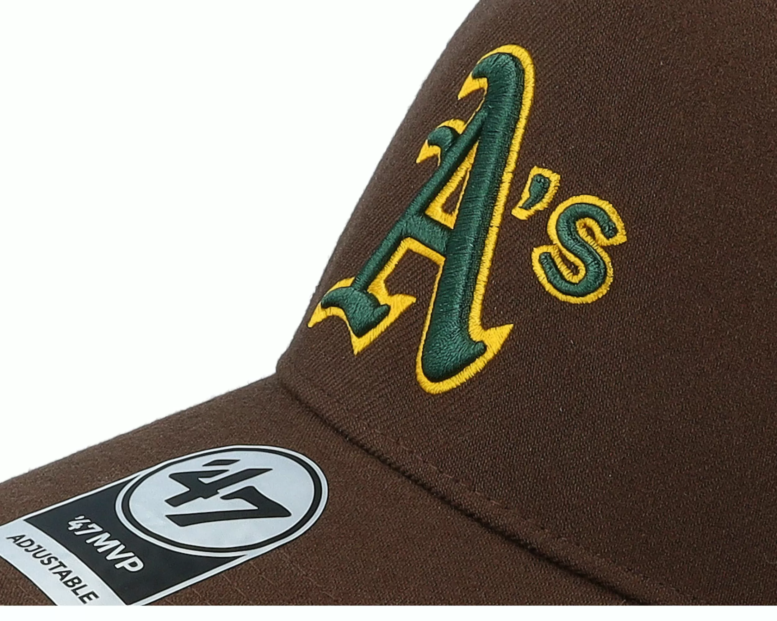 47 Brand Hatstore Exclusive X Oakland Athletics Brown A-Frame Adjustable - -Unisex Adjustable