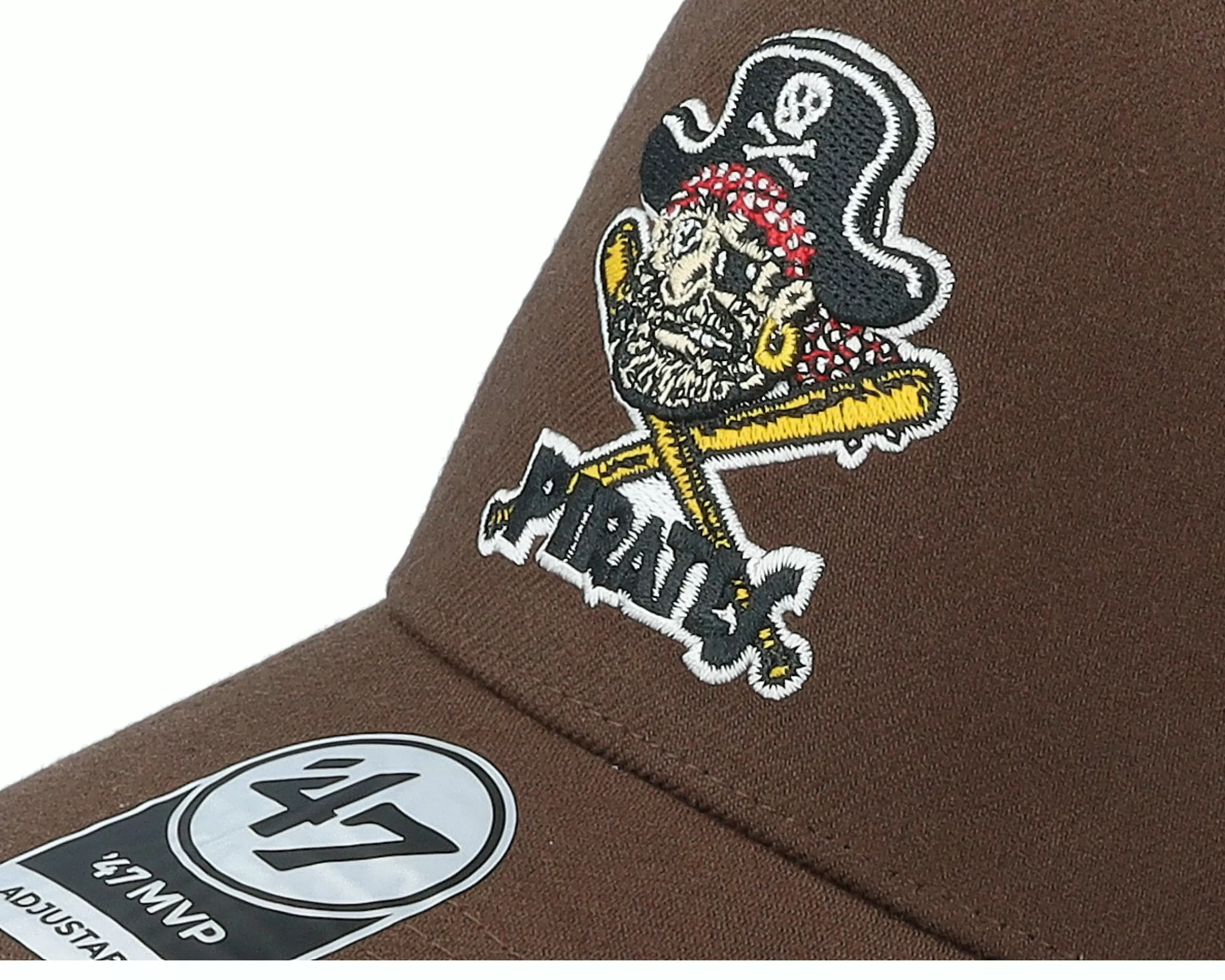 47 Brand Hatstore Exclusive X Pittsburgh Pirates Asg Brown Mvp A-Frame Adjustable - -Unisex Adjustable