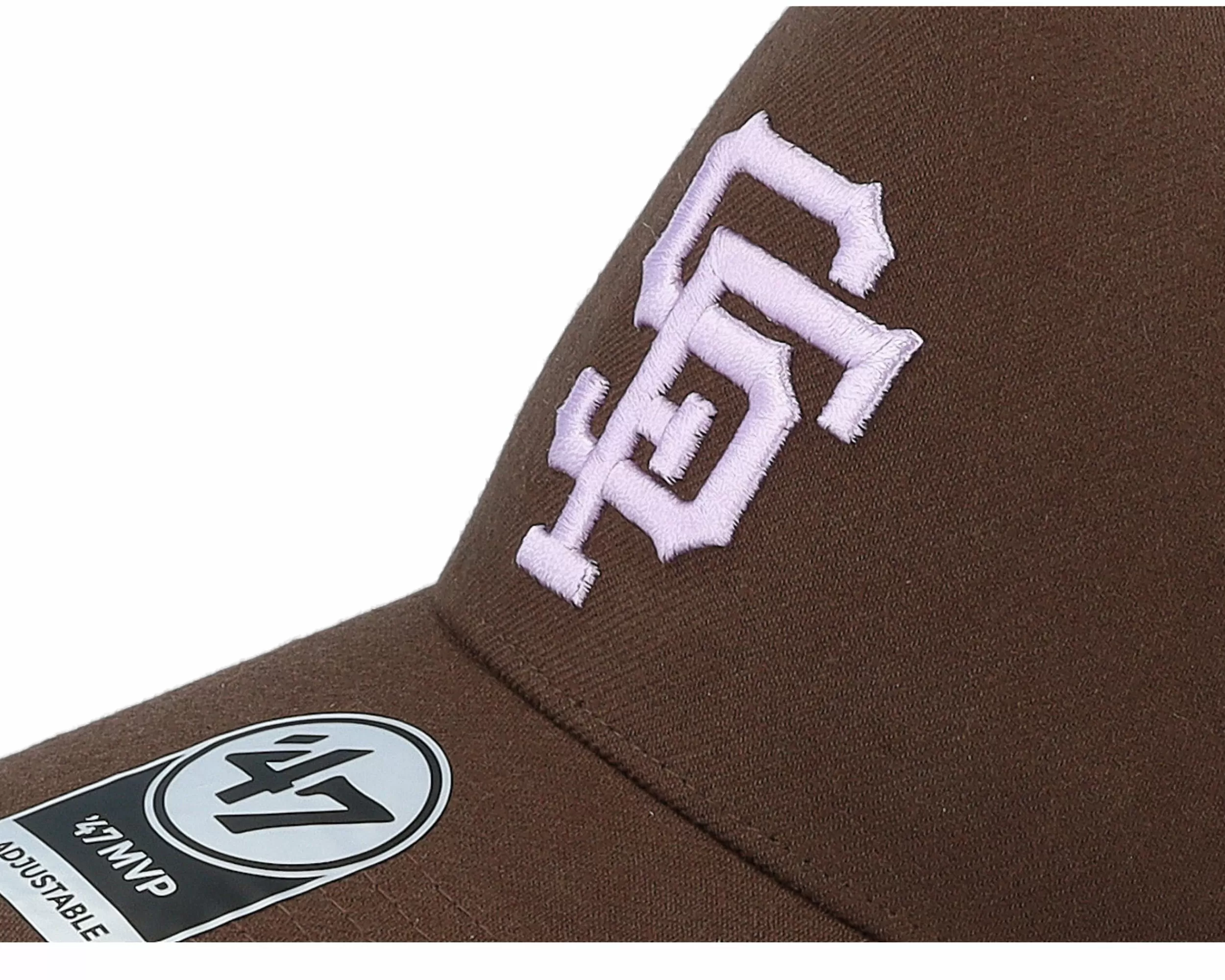 47 Brand Hatstore Exclusive X San Francisco Giants World Sure Shot Brown A-Frame Adjustable - -Unisex Adjustable