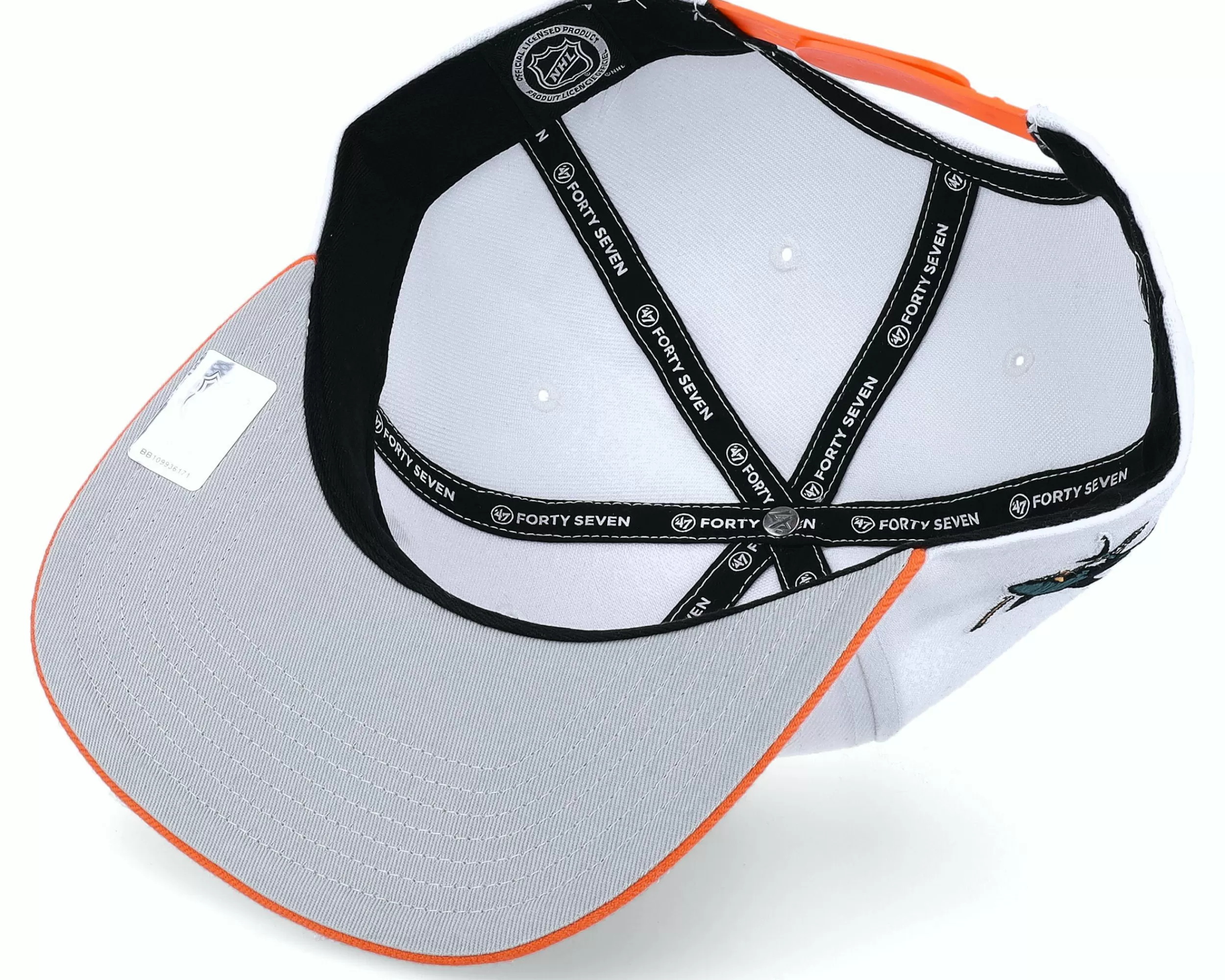 47 Brand Hatstore Exclusive X San Jose Sharks Script Snapback - -Unisex Snapback