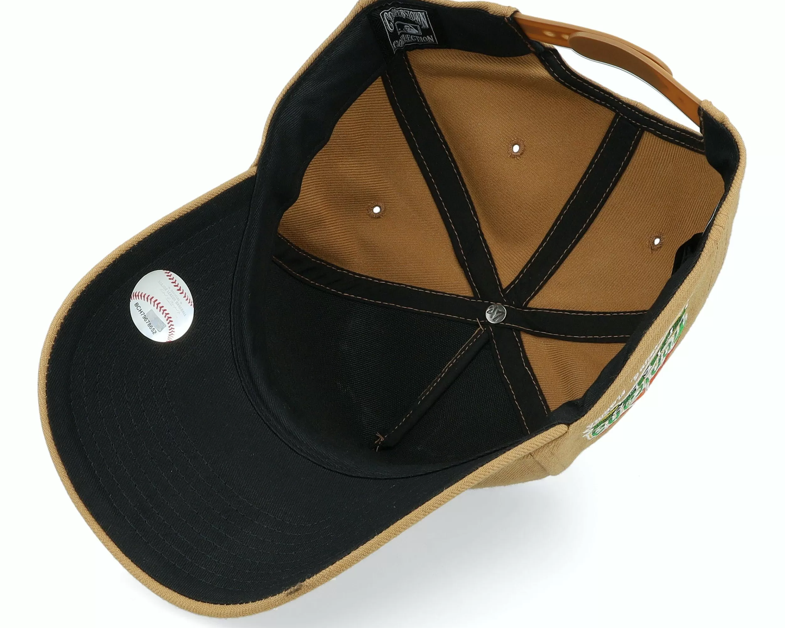 47 Brand Hatstore Exclusive X Tampa Bay Rays Dua Camel A-Frame Adjustable - -Unisex Adjustable