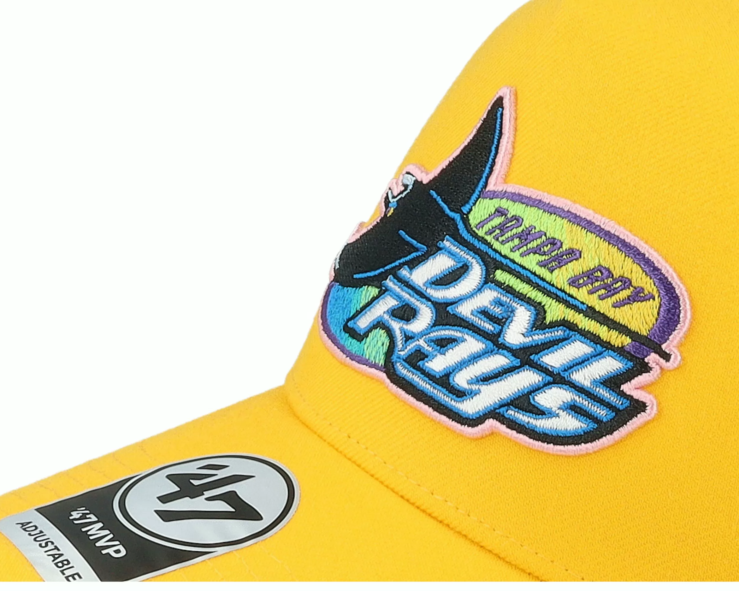 47 Brand Hatstore Exclusive X Tampa Bay Rays Dua Yellow Gold A-Frame Adjustable - -Unisex Adjustable
