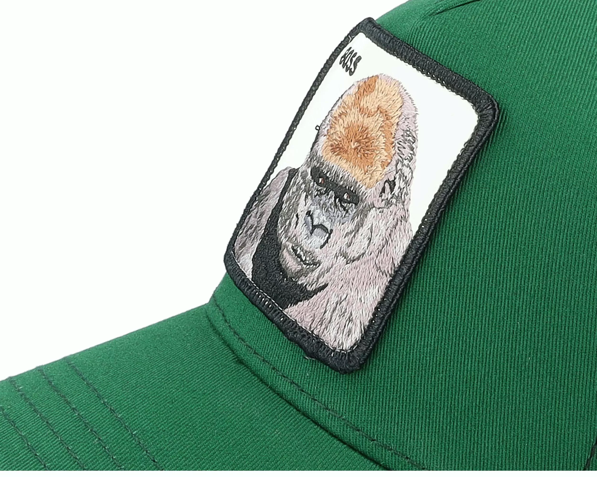 Goorin Bros. Hatstore Exclusive X The Boss Dark Green/Black Trucker - -Unisex Trucker