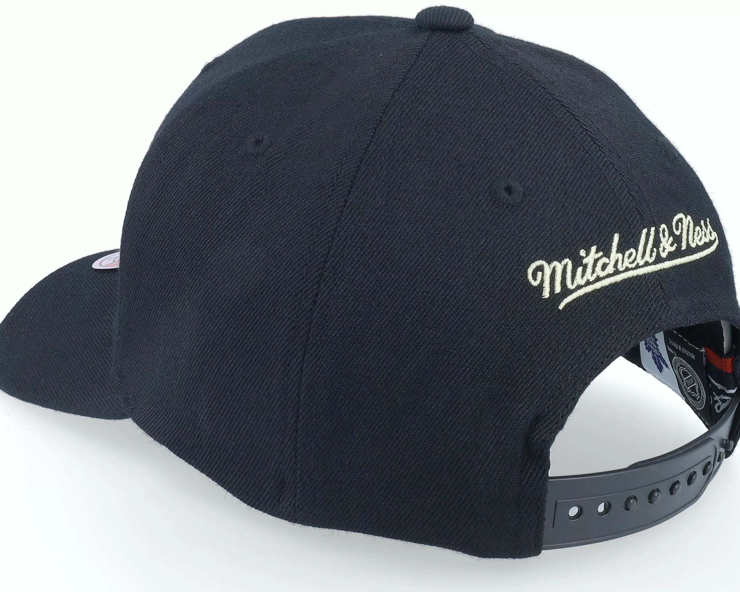 Mitchell & Ness Hatstore Exclusive X Toronto Maple Leafs Hockey Night In Canada Black Adjustable - -Unisex Adjustable