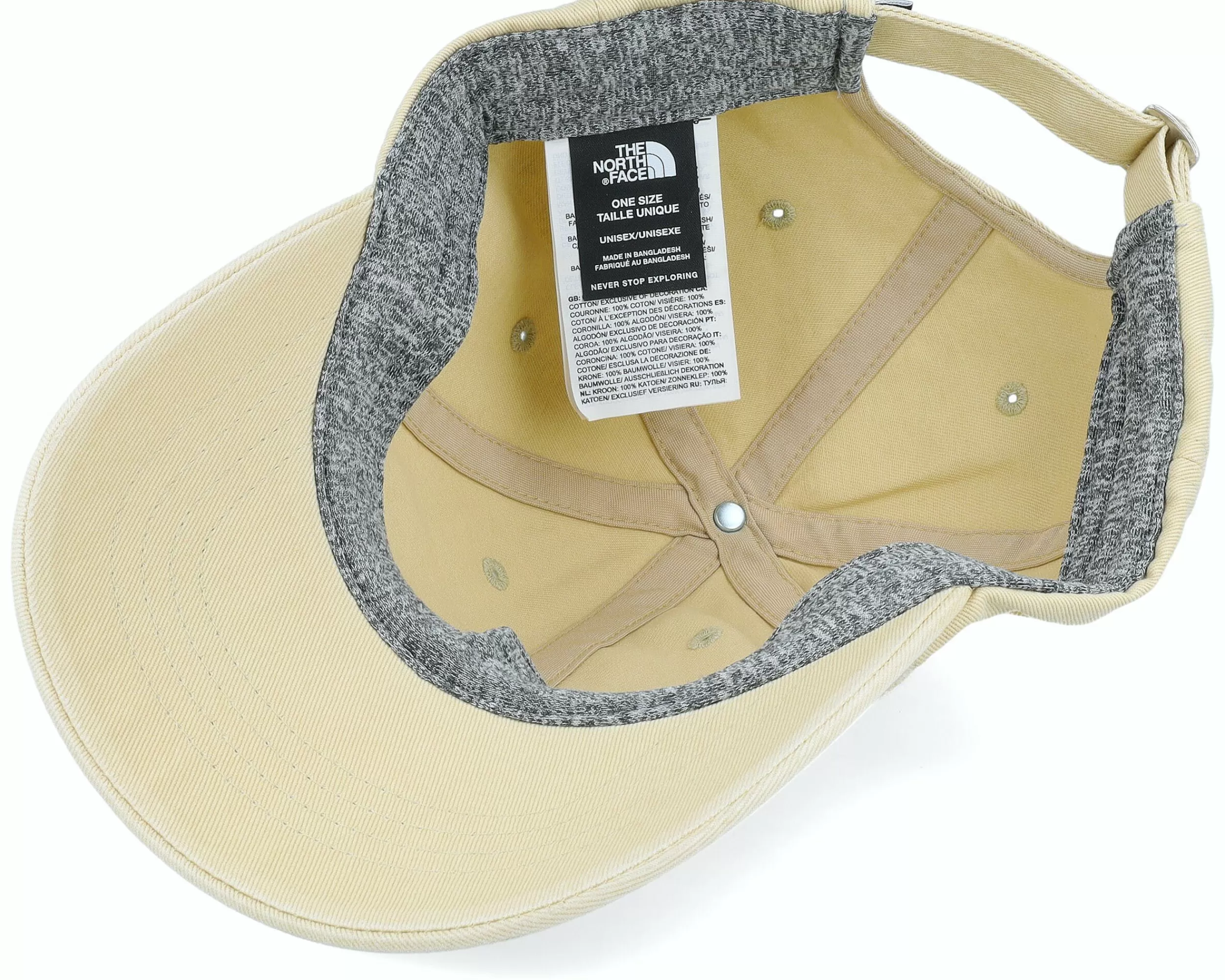 The North Face Horizontal Embro Ballcap Gravel Dad Cap - -Unisex Dad Cap
