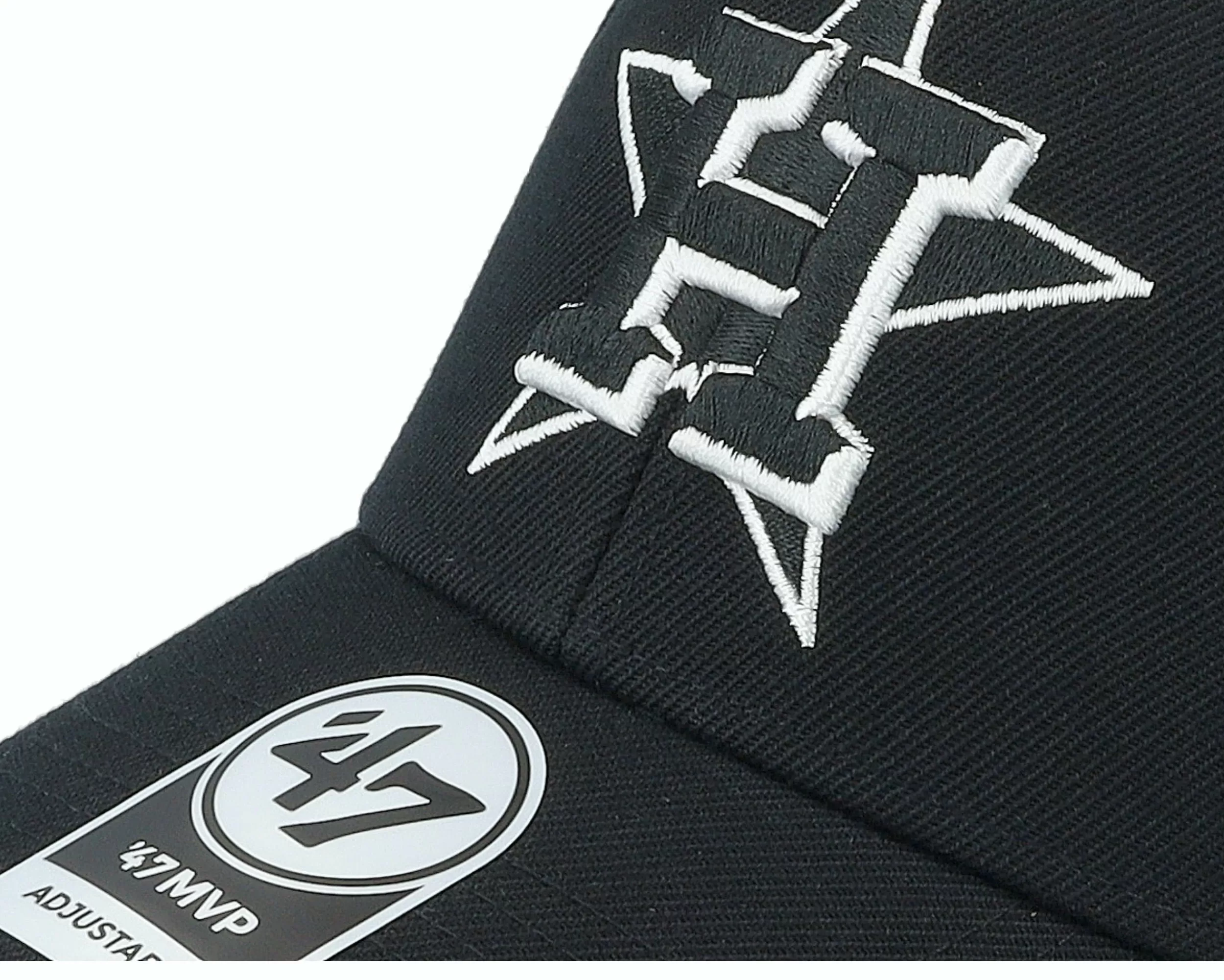 47 Brand Houston Astros Brand Mvp Black Adjustable - -Unisex Adjustable