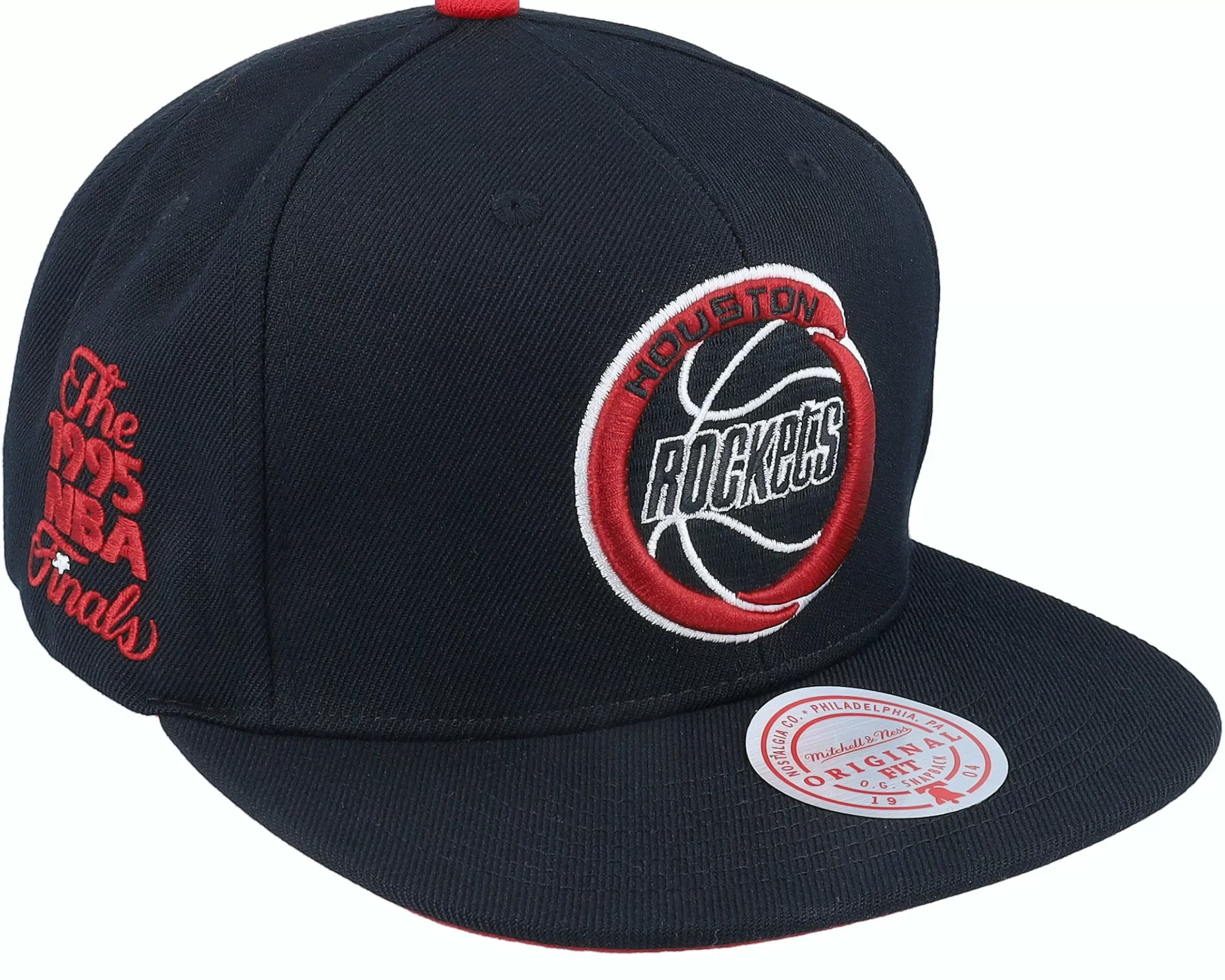 Mitchell & Ness Houston Rockets Born And Bred Black Snapback - -Unisex Snapback