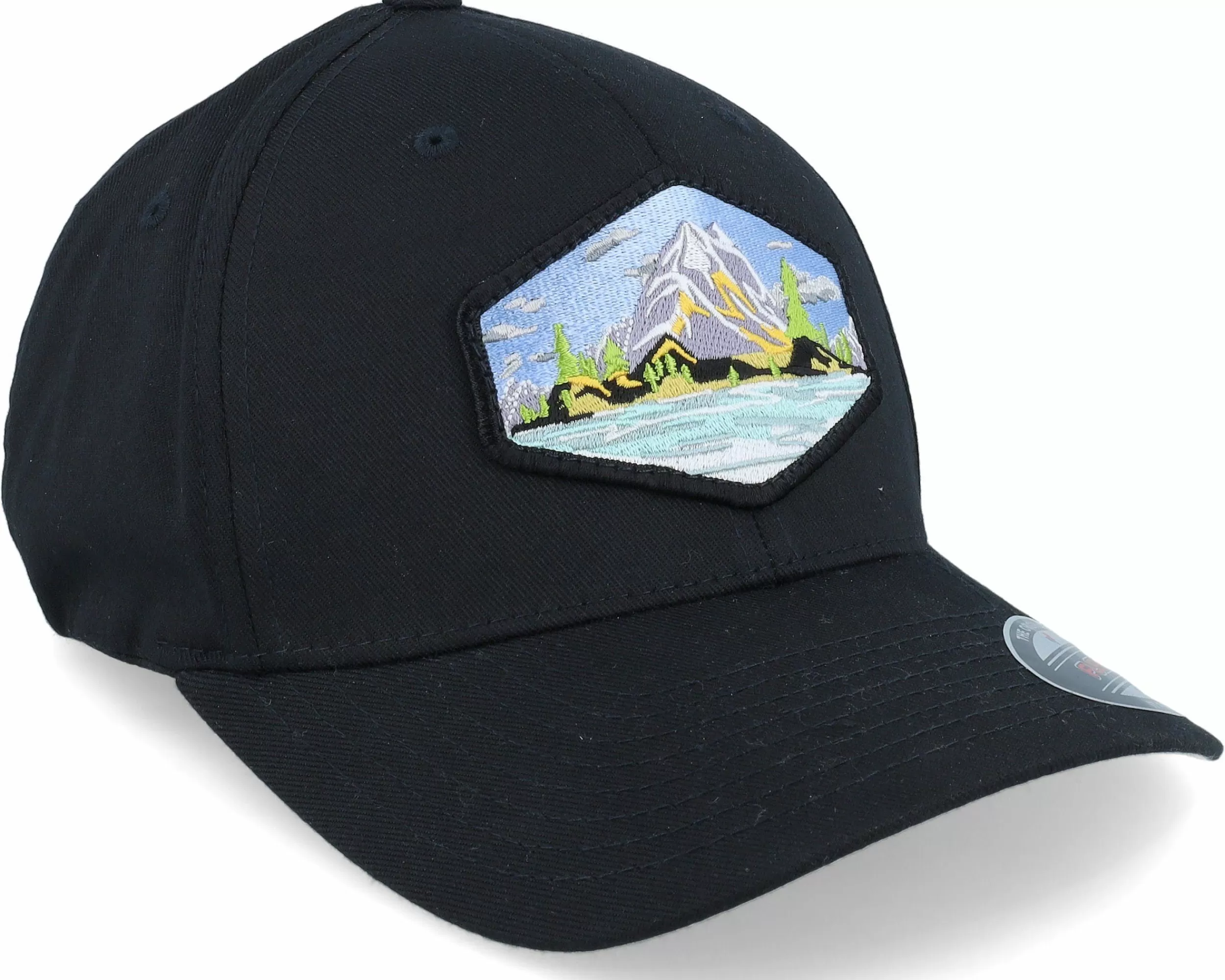 Wild Spirit Island Patch Black Flexfit - -Unisex Flexfit
