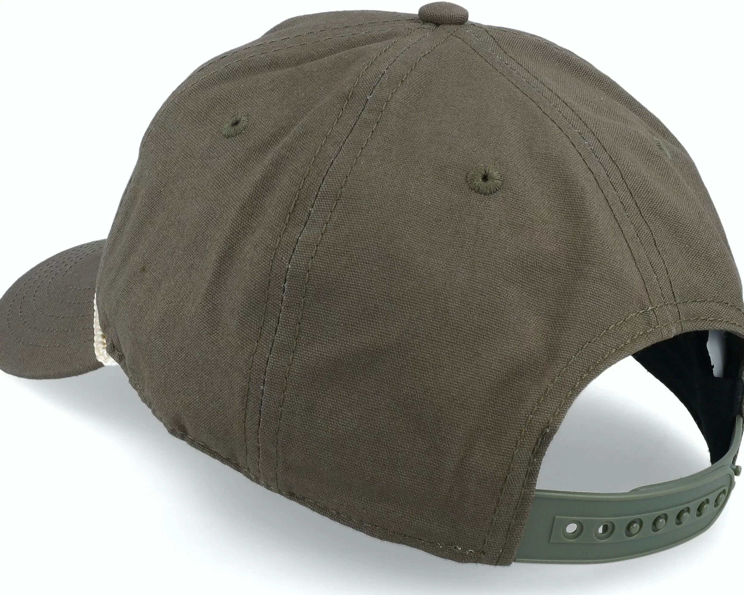 American Needle Joshua Tree Np Canvas Cappy Army Green Dad Cap - -Unisex Dad Cap