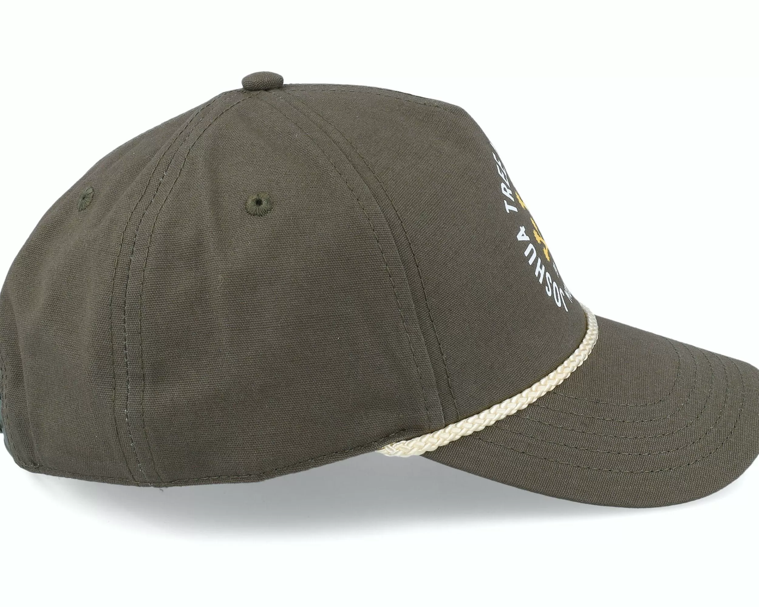 American Needle Joshua Tree Np Canvas Cappy Army Green Dad Cap - -Unisex Dad Cap