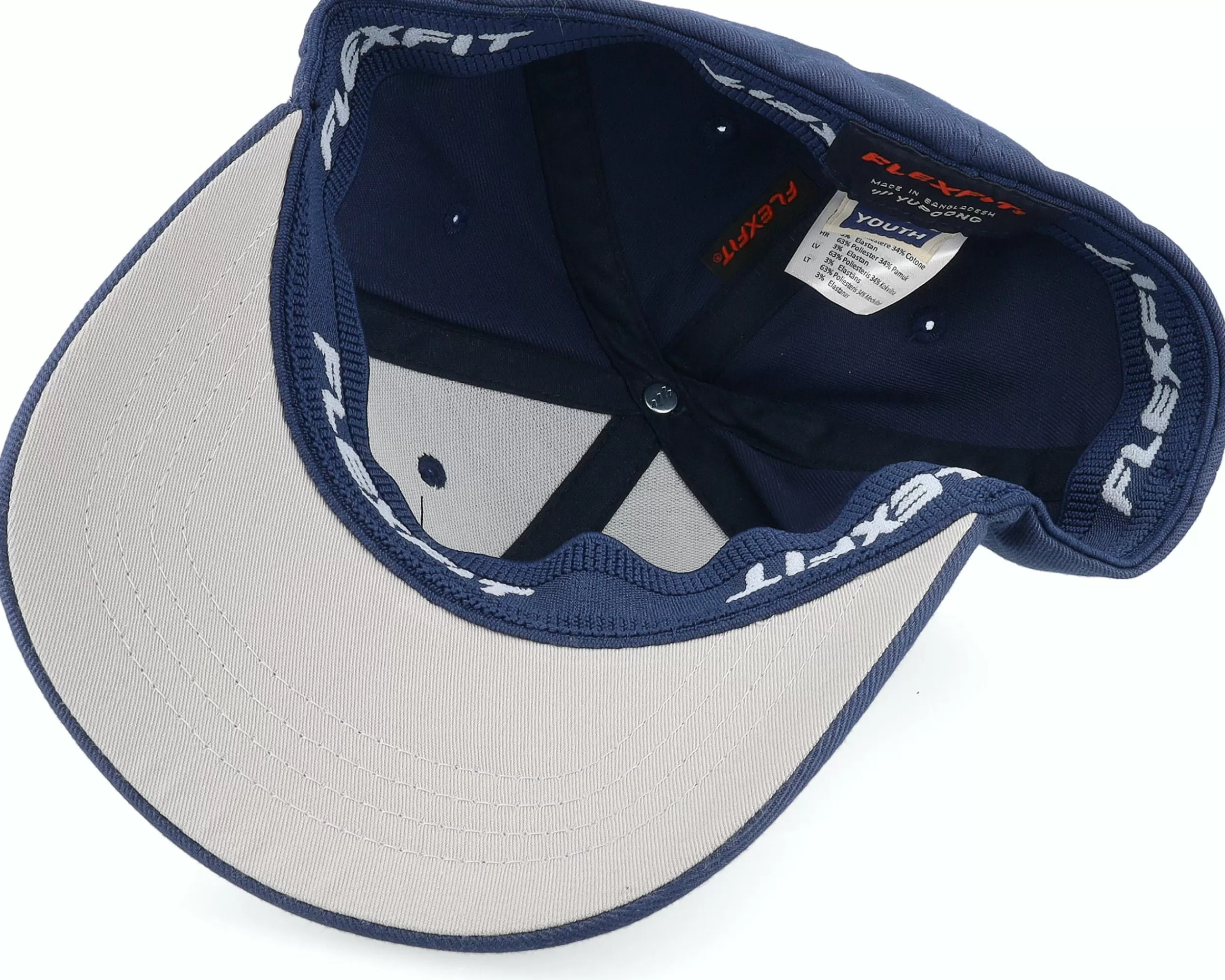 Kiddo Cap Kids King On The Hill Lion Navy Flexfit - -Unisex Flexfit
