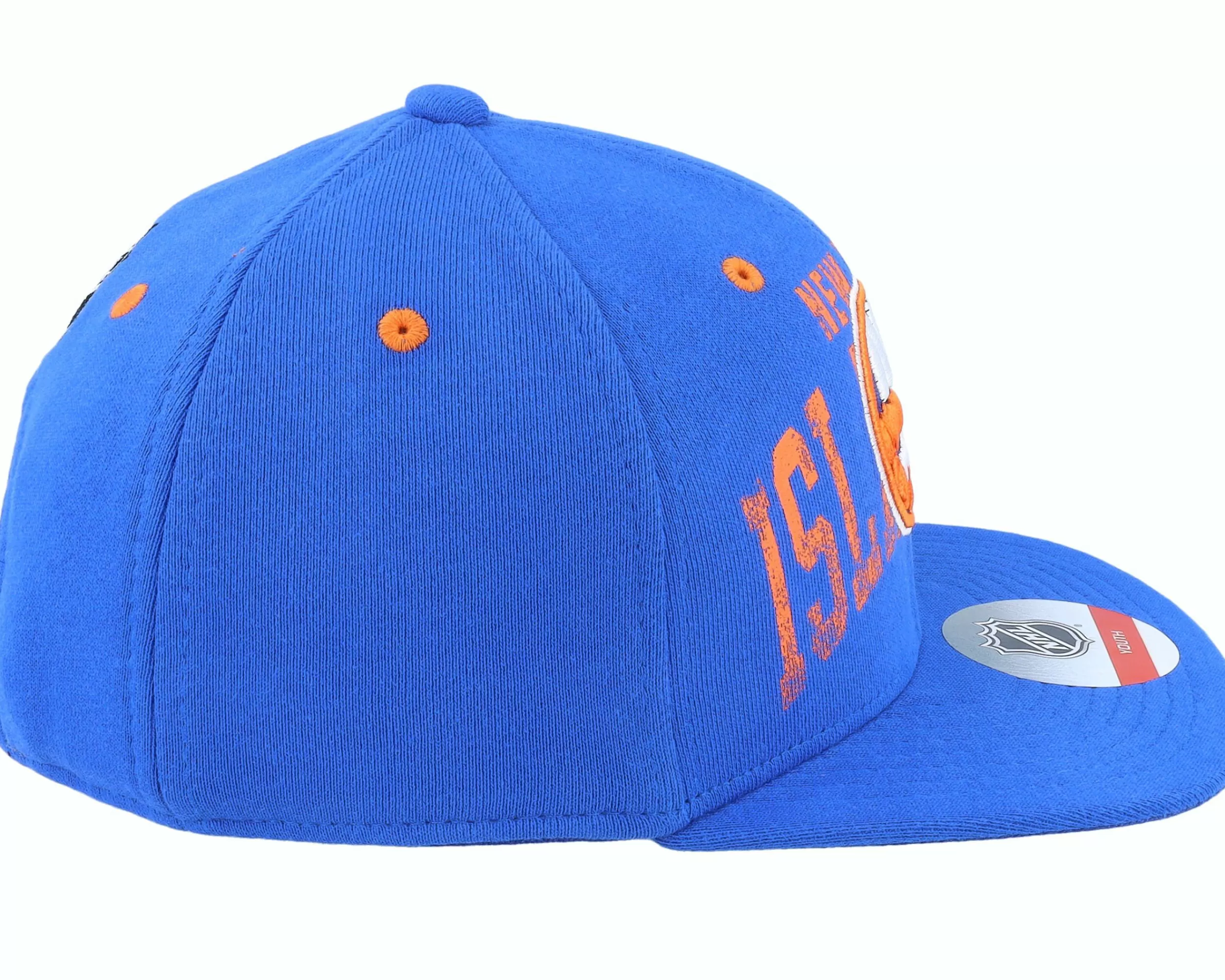 Outerstuff Kids New York Islanders Life Style Printed Flatbrim Blue Snapback - -Unisex Snapback