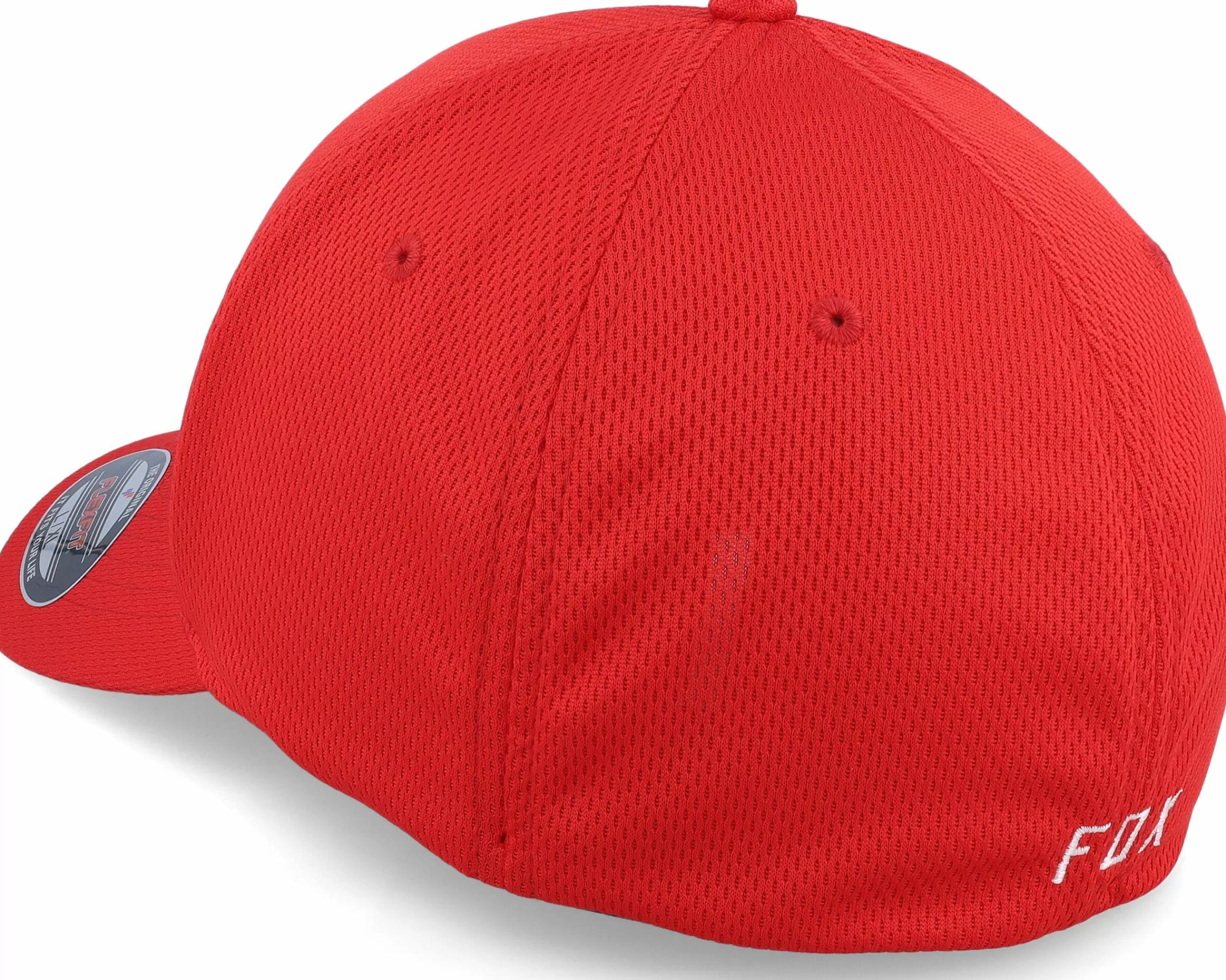 Fox Lithotype 2.0 Hat Red/White Flexfit - -Unisex Flexfit