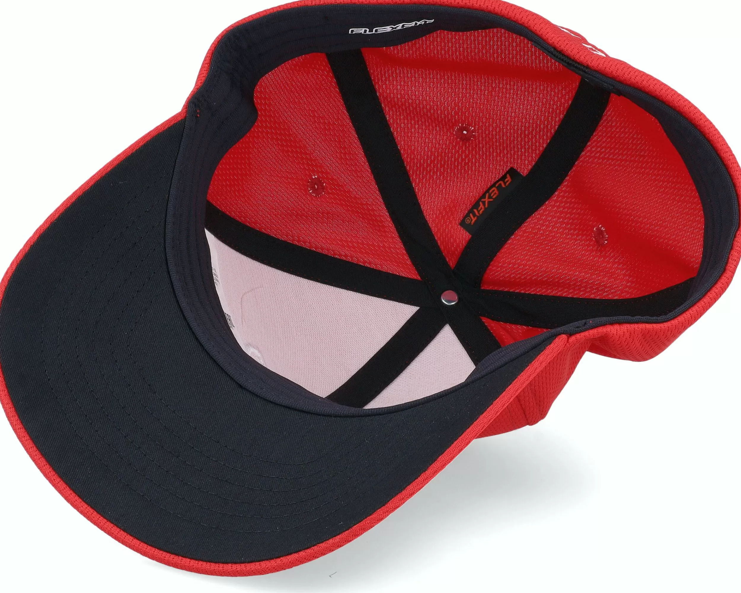 Fox Lithotype 2.0 Hat Red/White Flexfit - -Unisex Flexfit